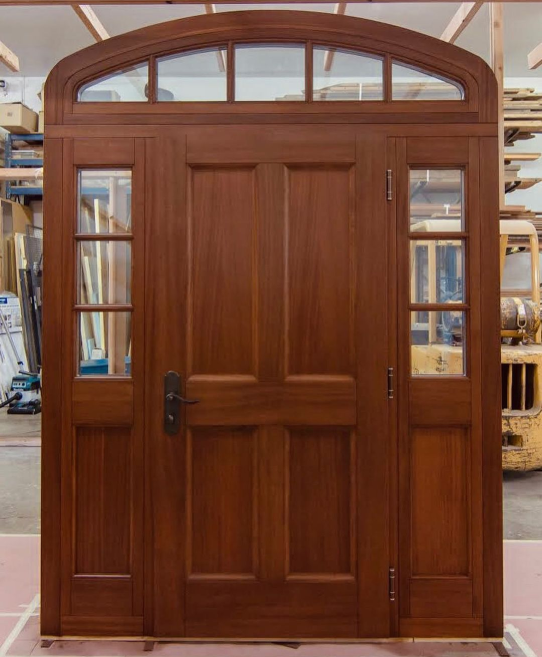 Custom passive house door