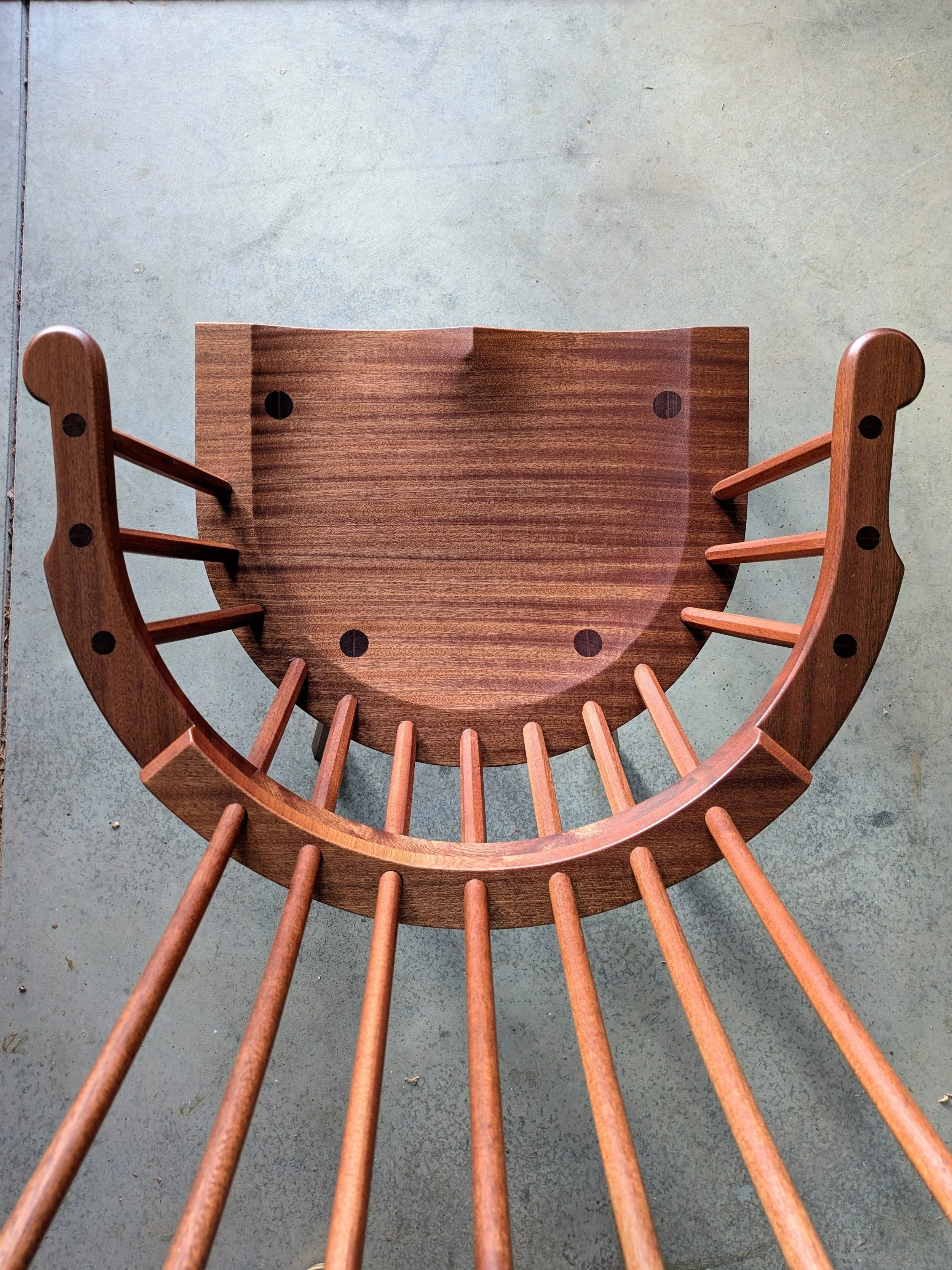 Custom windsor stick chair