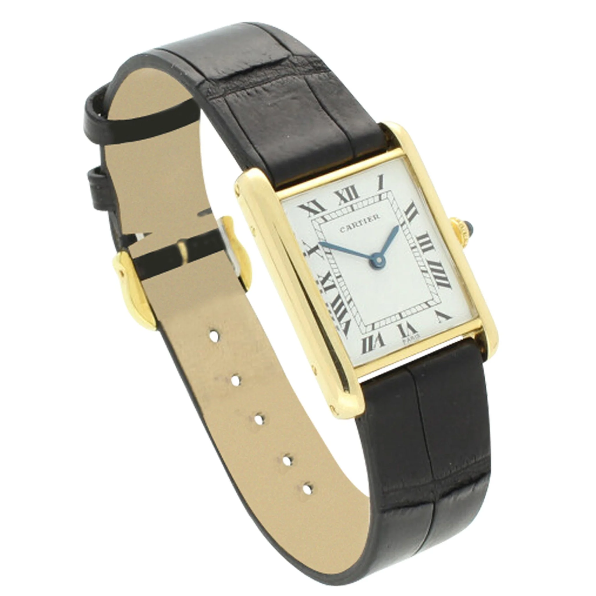 1970 Cartier 18ct Yellow Gold Tank LC 