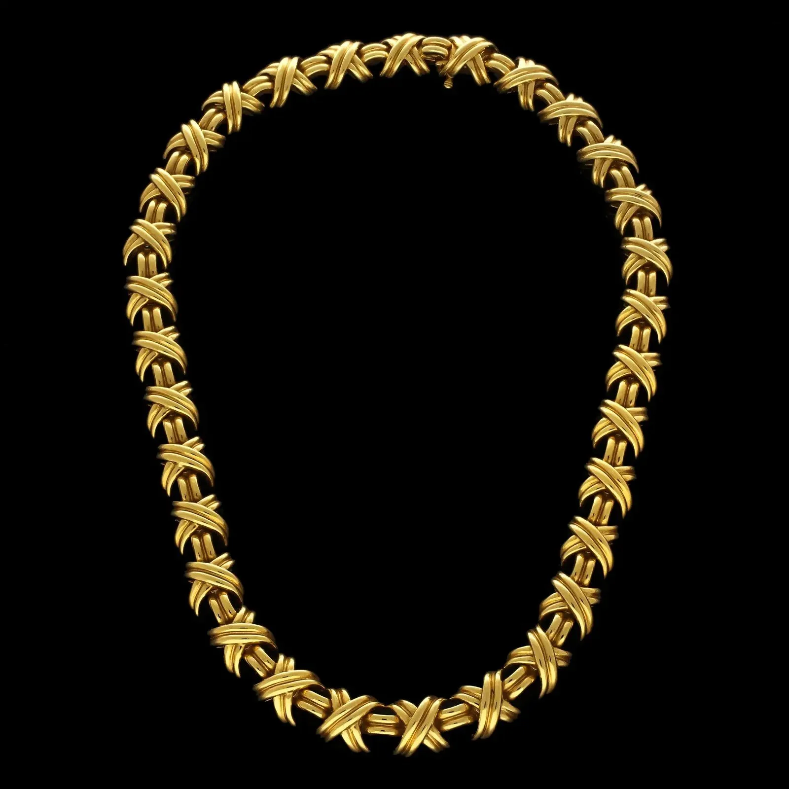 TIFFANY 'Signature' X-Motif Necklace in 