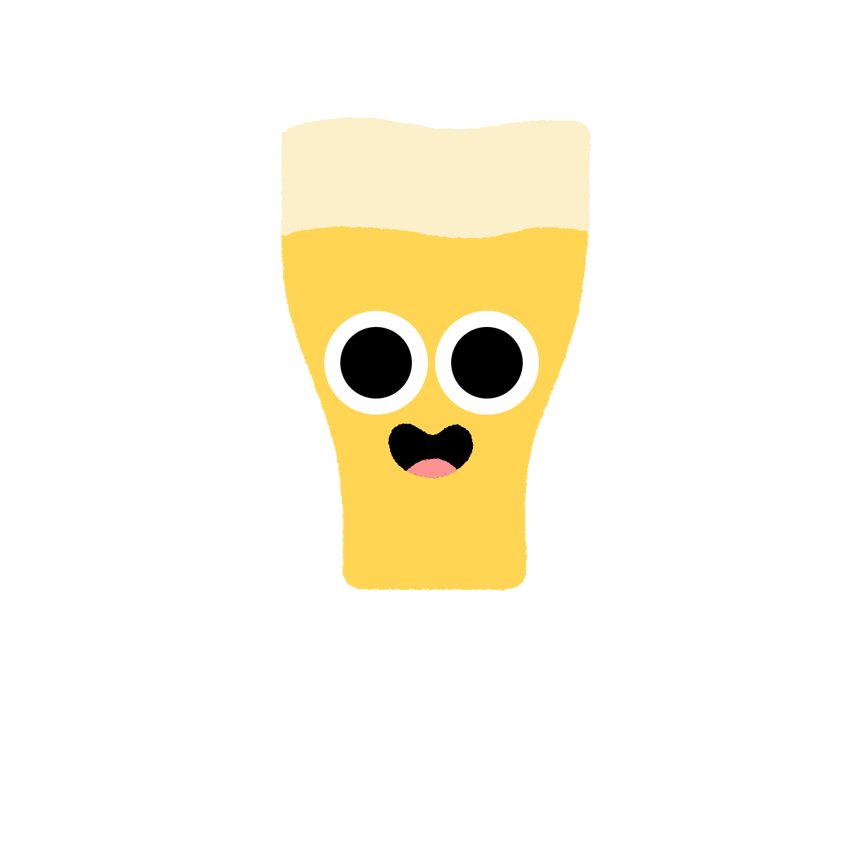Animation of a pint of beer - illustration - Elliot Kruszynski - A Human Agency - illustration agency - London