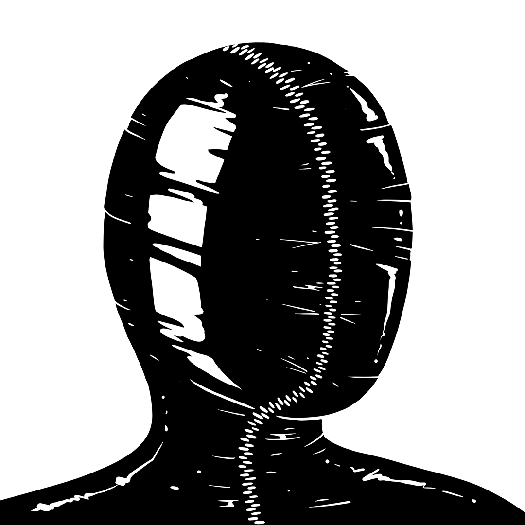 Illustration of a woman in a latex catsuit - illustration - Maddie Fischer - A Human Agency - illustration agency - London