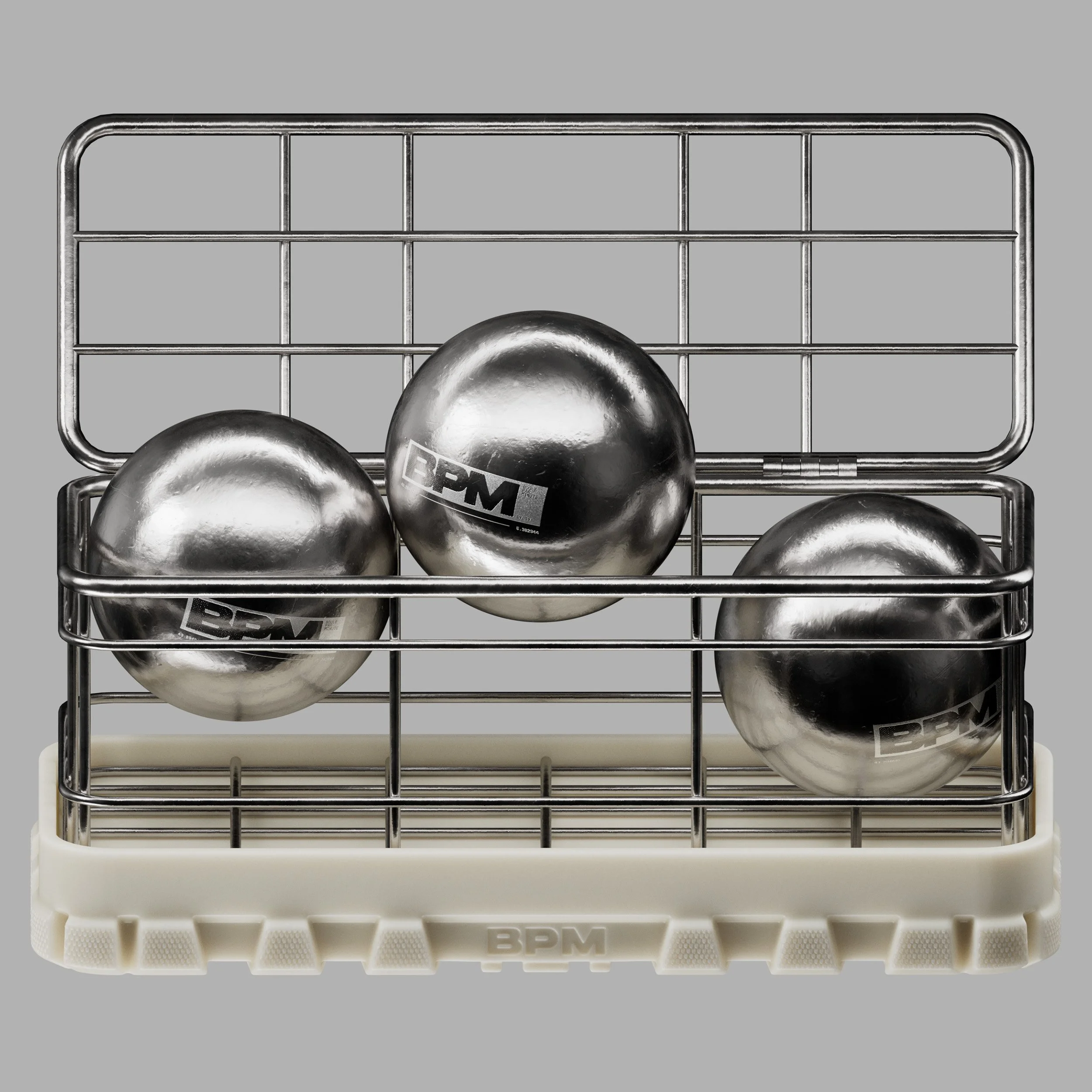 Illustration of a boules set - C4D - digital illustration - Thomas Pomarelle - A Human Agency - illustration agency - London