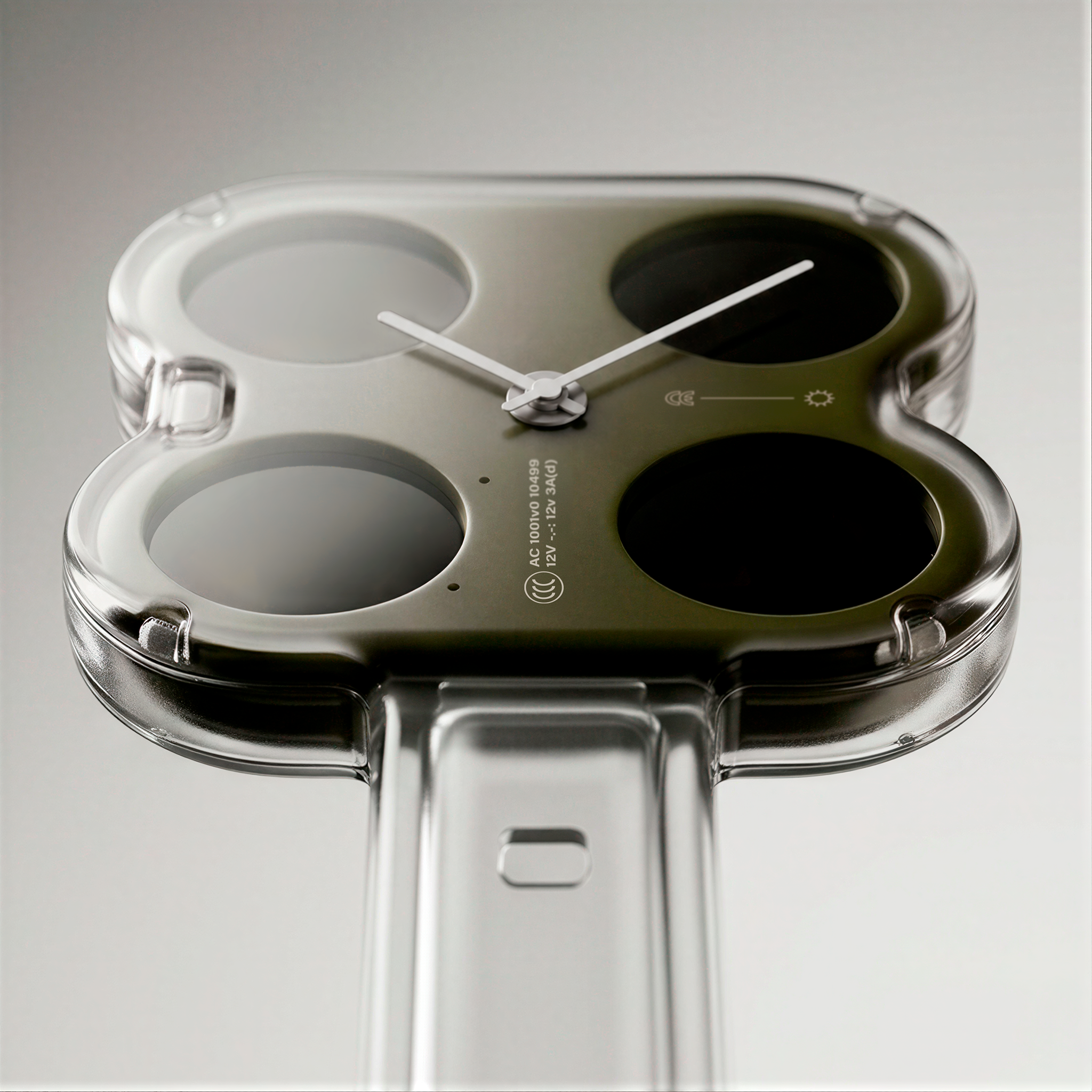 Illustration of a digital clock - C4D - digital illustration - Thomas Pomarelle - A Human Agency - illustration agency - London