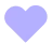 violettes Herz