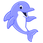 Unser Delphin begleitet dich auf deiner Reise zu gesunden Grenzen.
