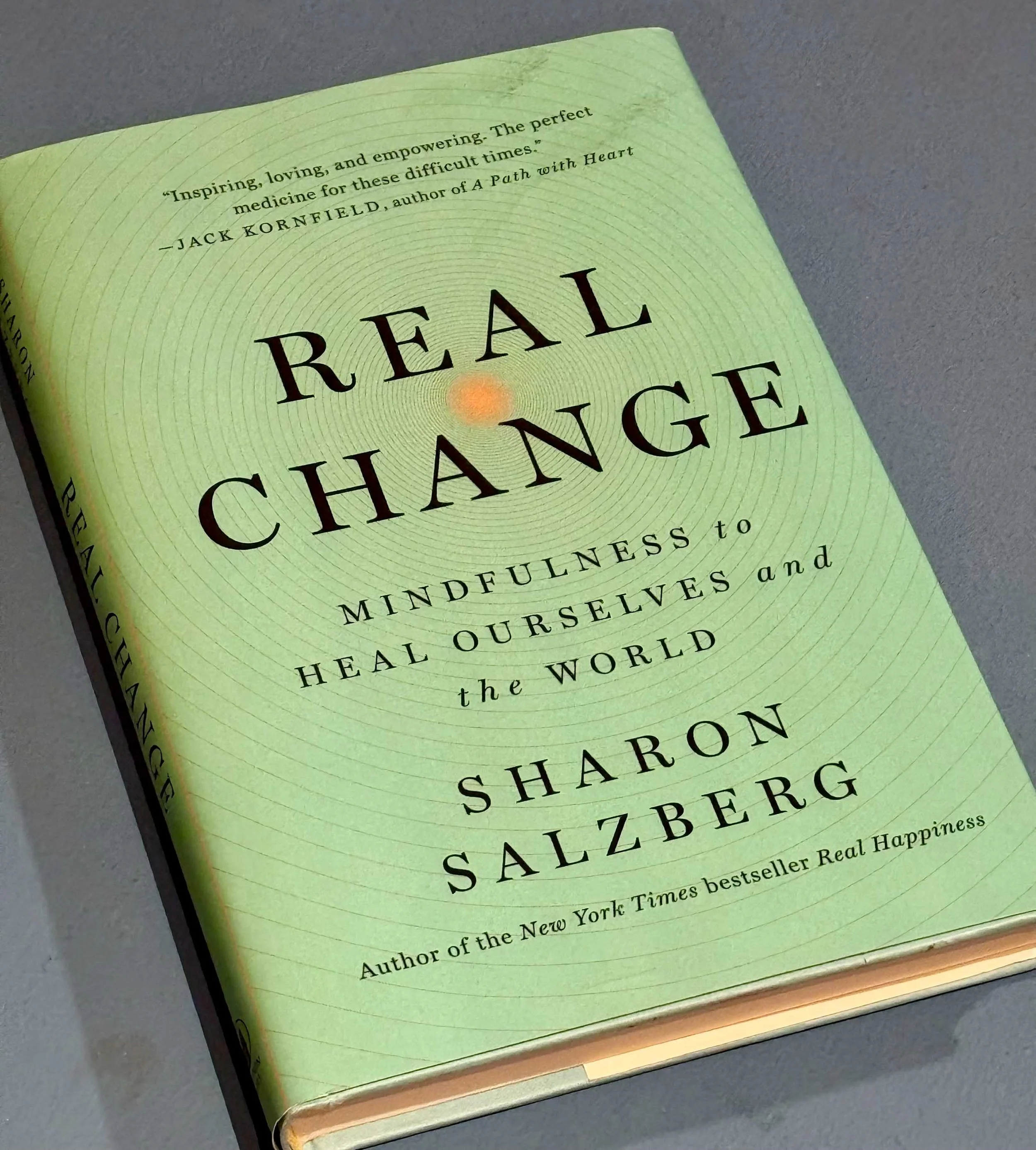 Real Change: Mindfulness to Heal Ourselves and the World by Sharon Salzberg