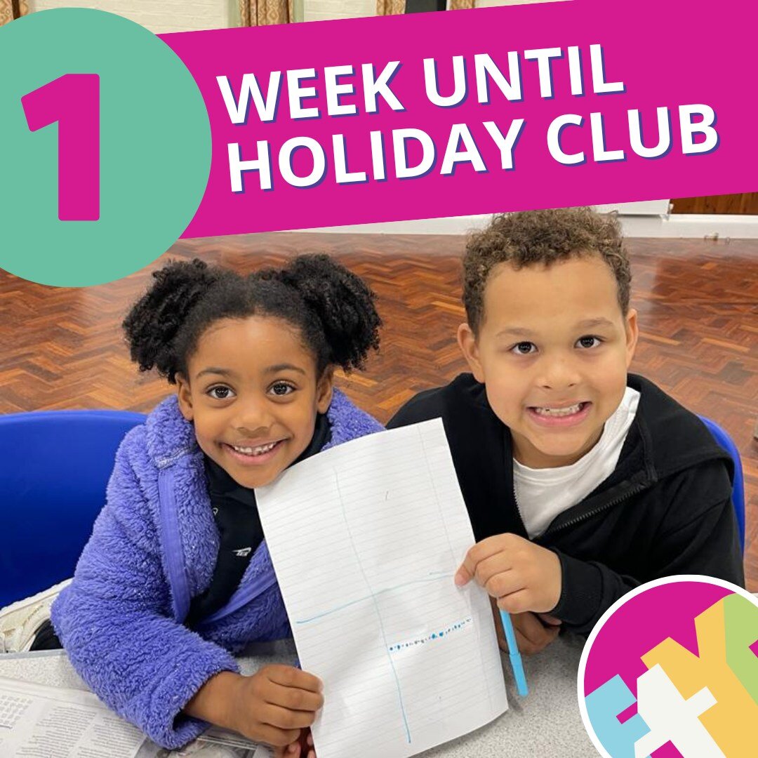 Next week we'll be at King's Oak Primary School for our Easter Holiday Club. We're super excited to see all our YP, reading volunteers and awesome tutors. 🤩✨

For key information regarding holiday club please visit www.f4yp.org/holidayclubs