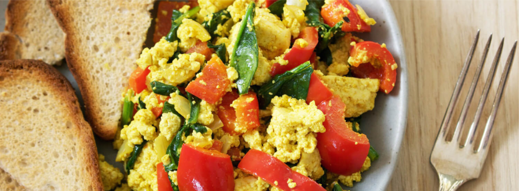 Southwest Tofu Veggie Scramble