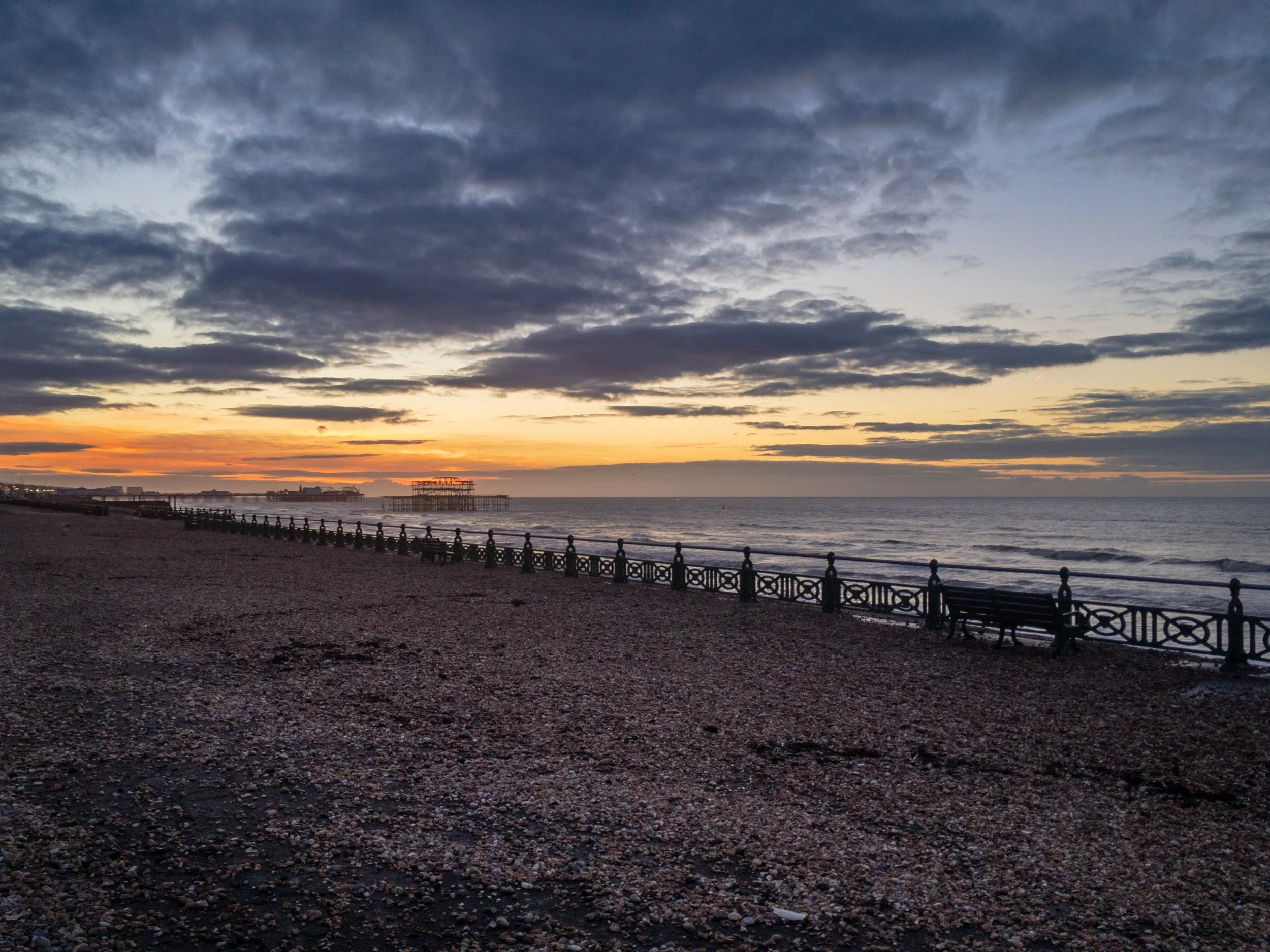Early morning running