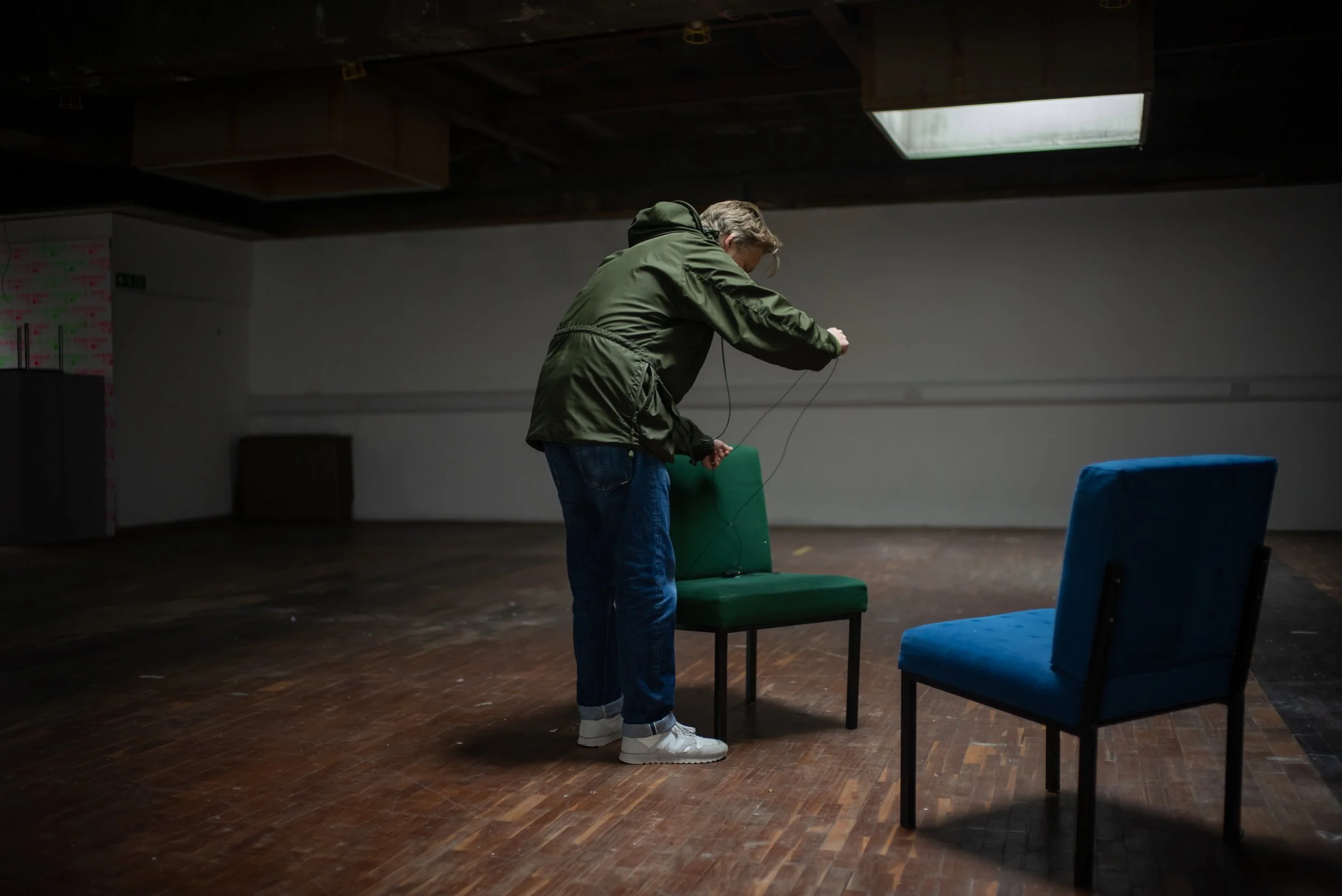 A day interviewing people