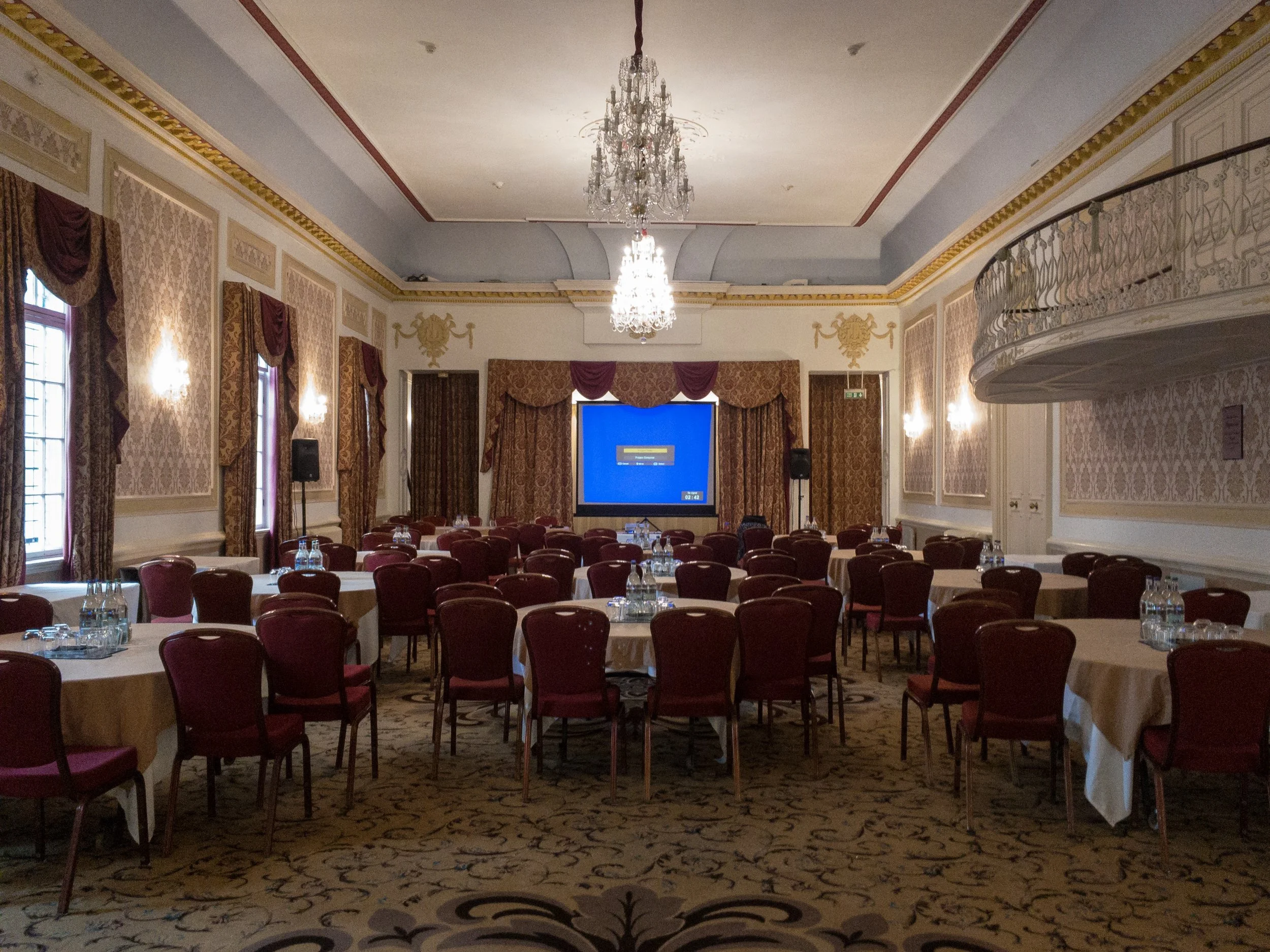 Tech rehearsal for a talk tomorrow