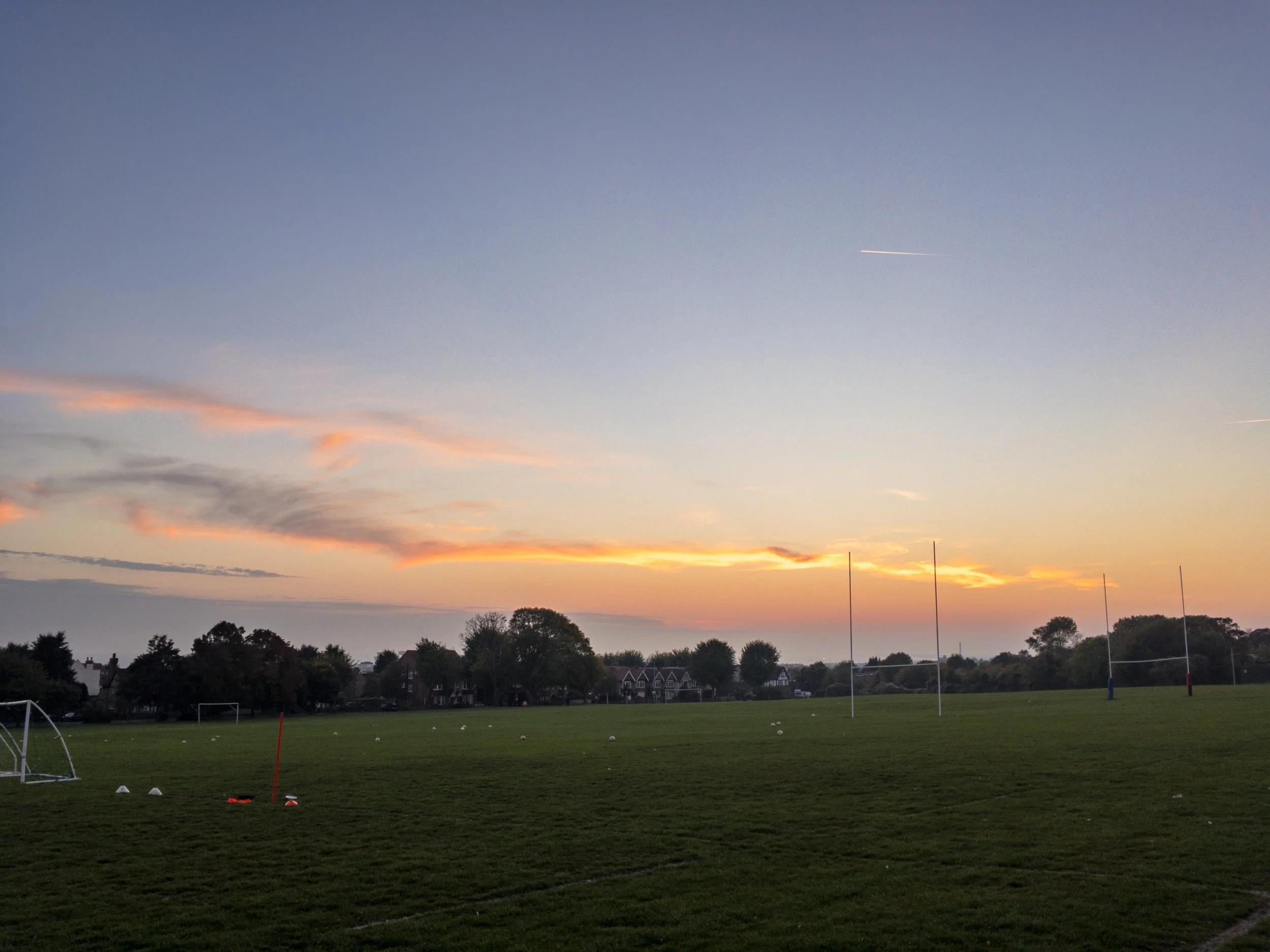 Perfect running skies