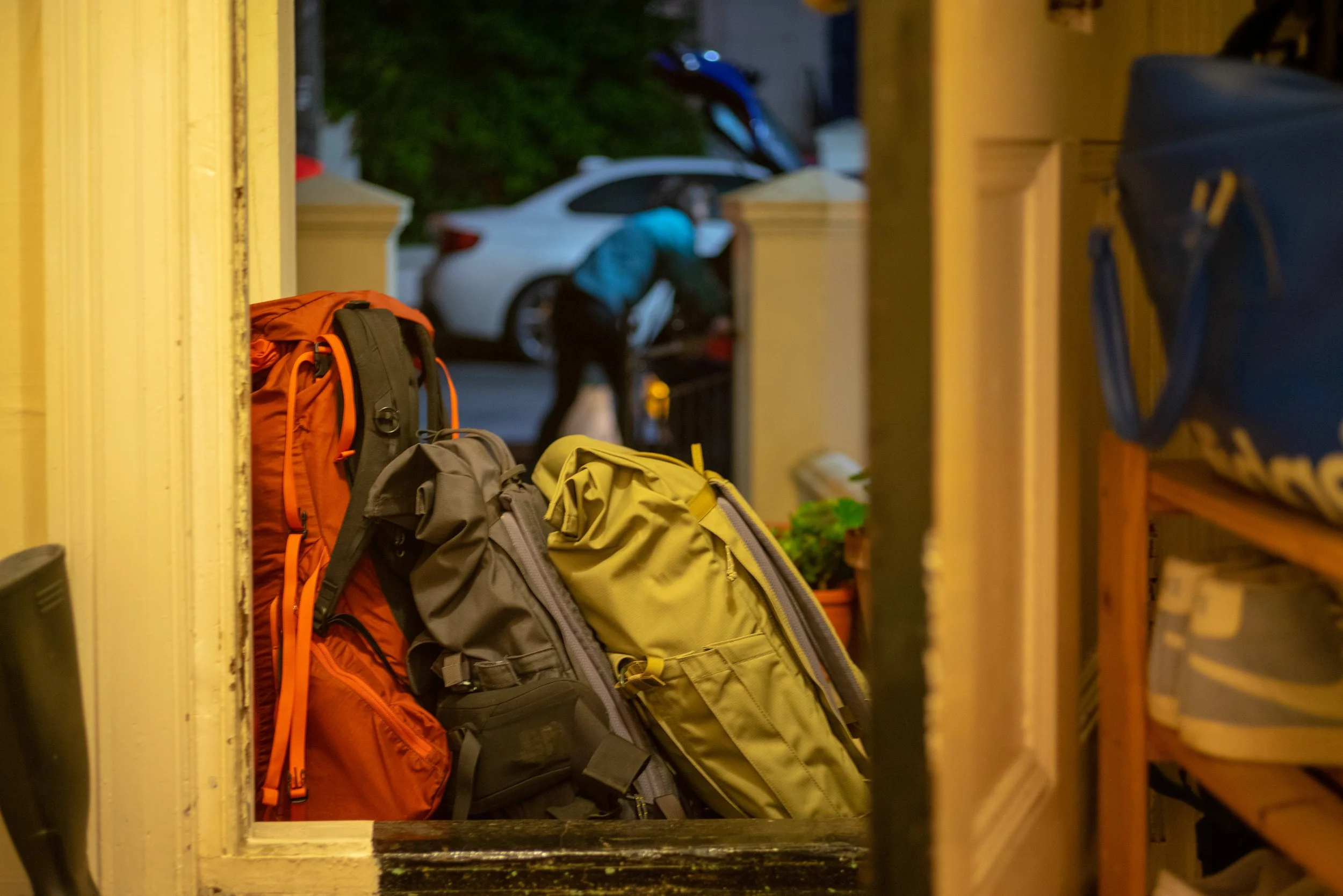 Leaving for the lakes