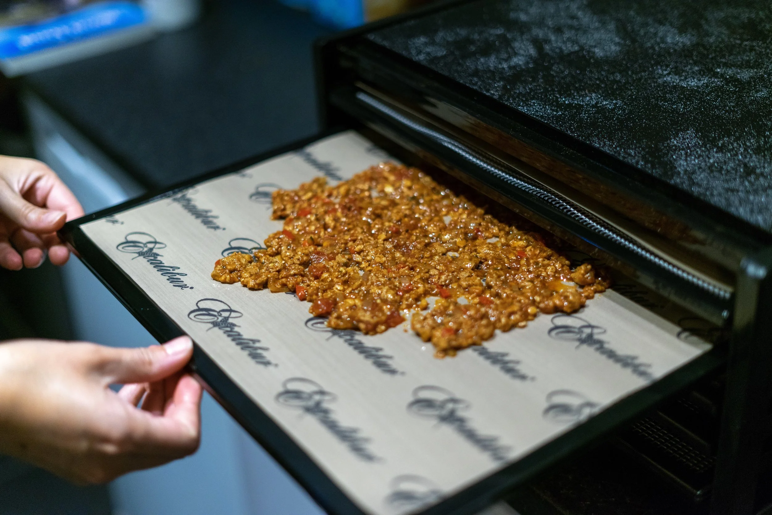 Testing the dehydrator 