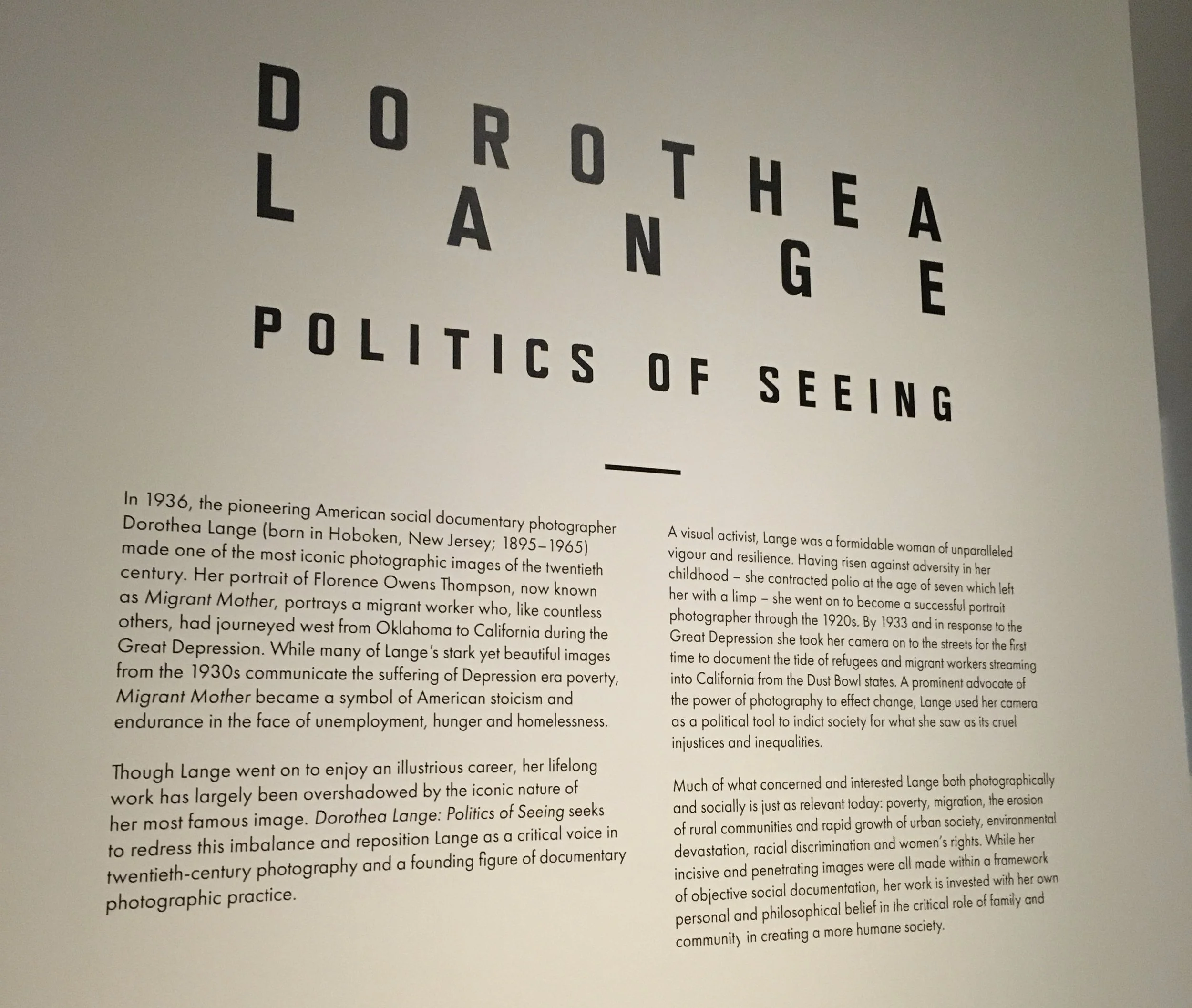 Dorothea Lange