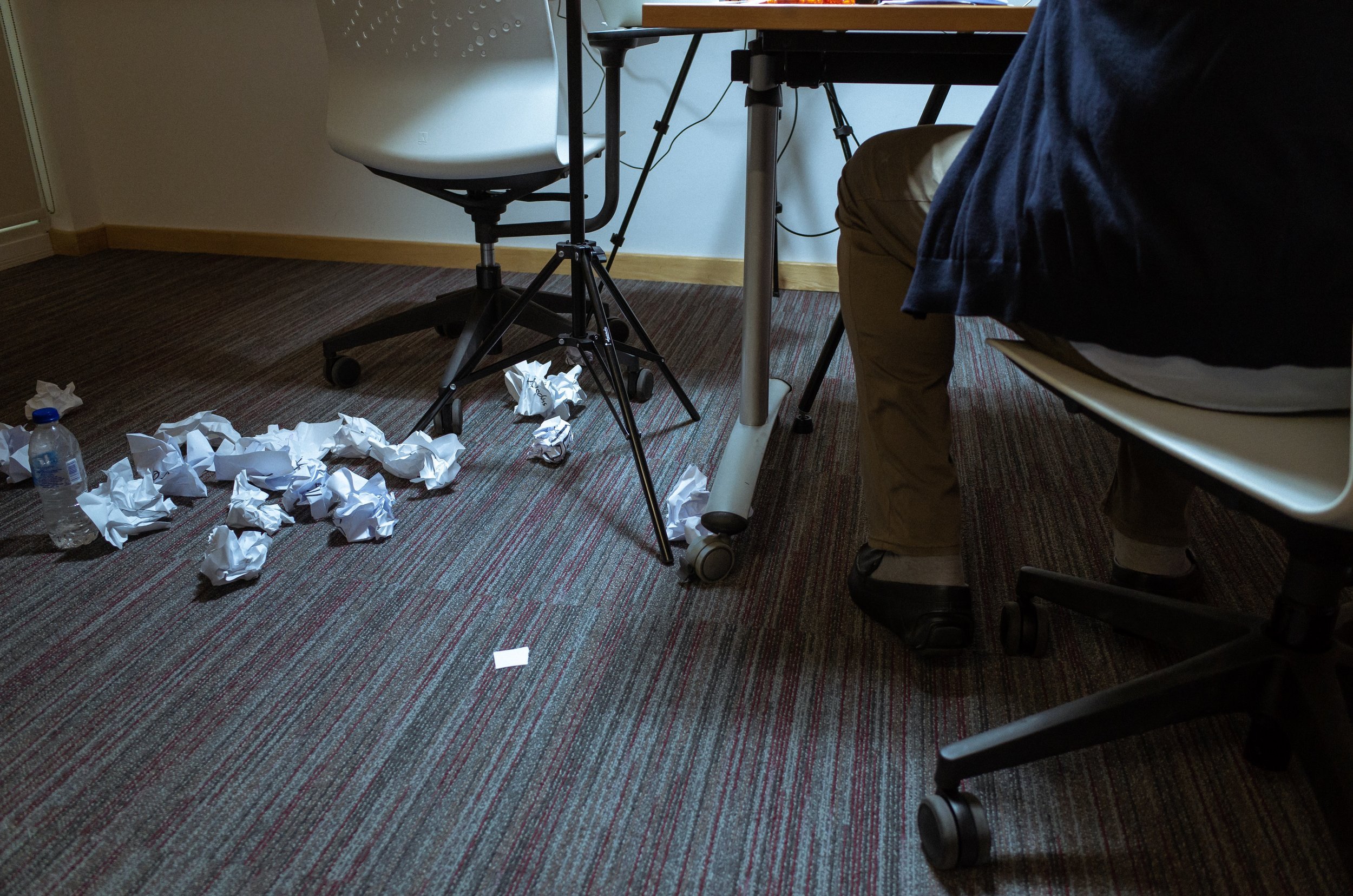 The chip on my shoulder felt heavy today