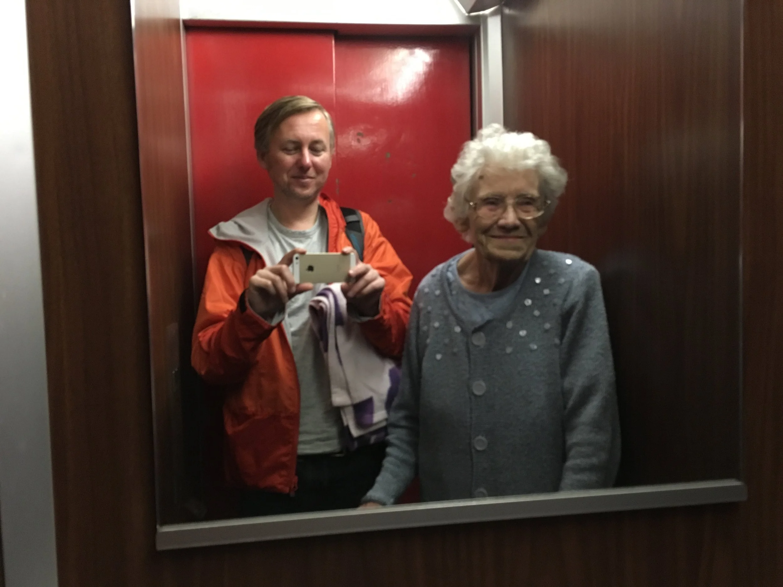 Me and my 93 year old Nan