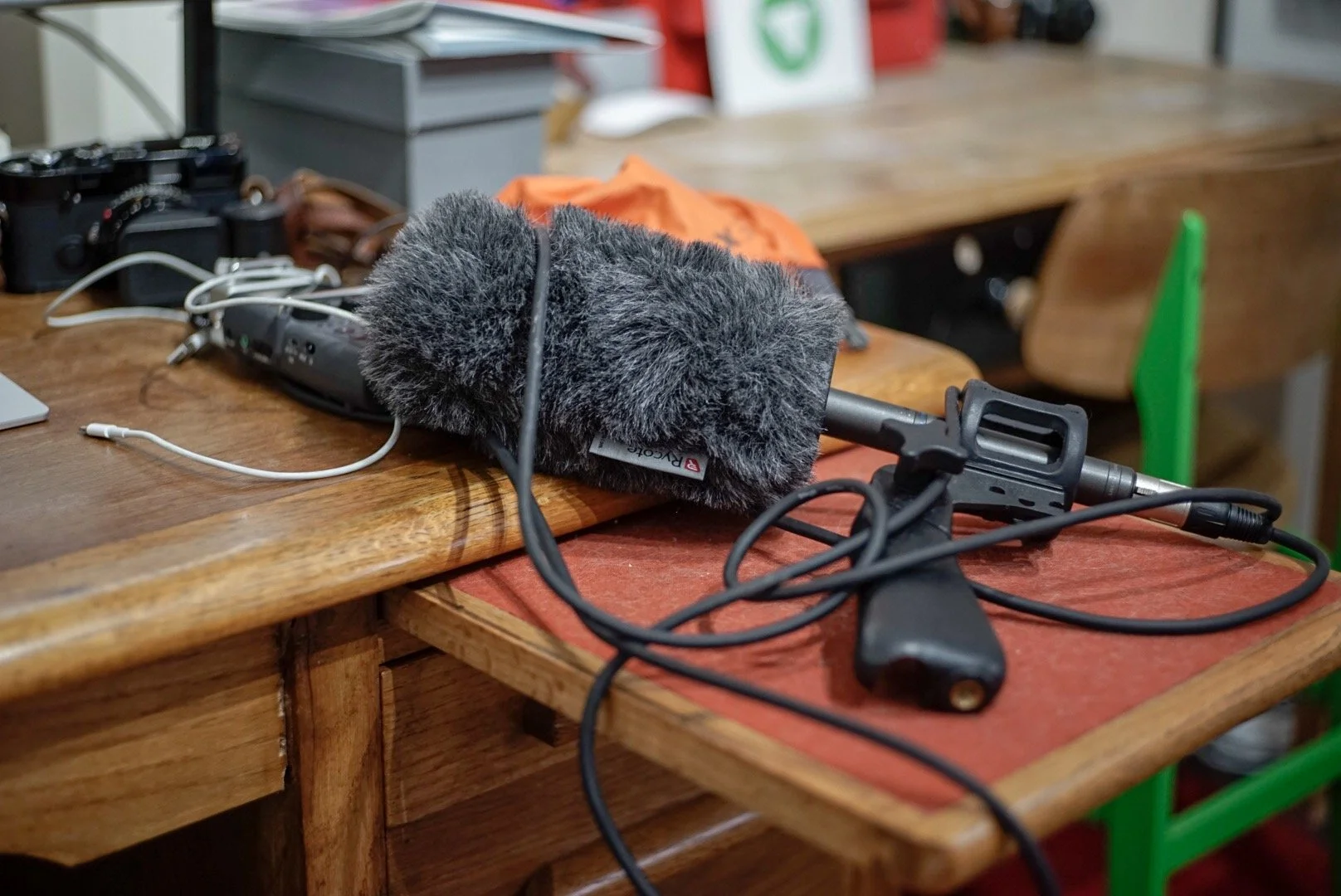 Recorded a test voice over for a short audio piece I’m making