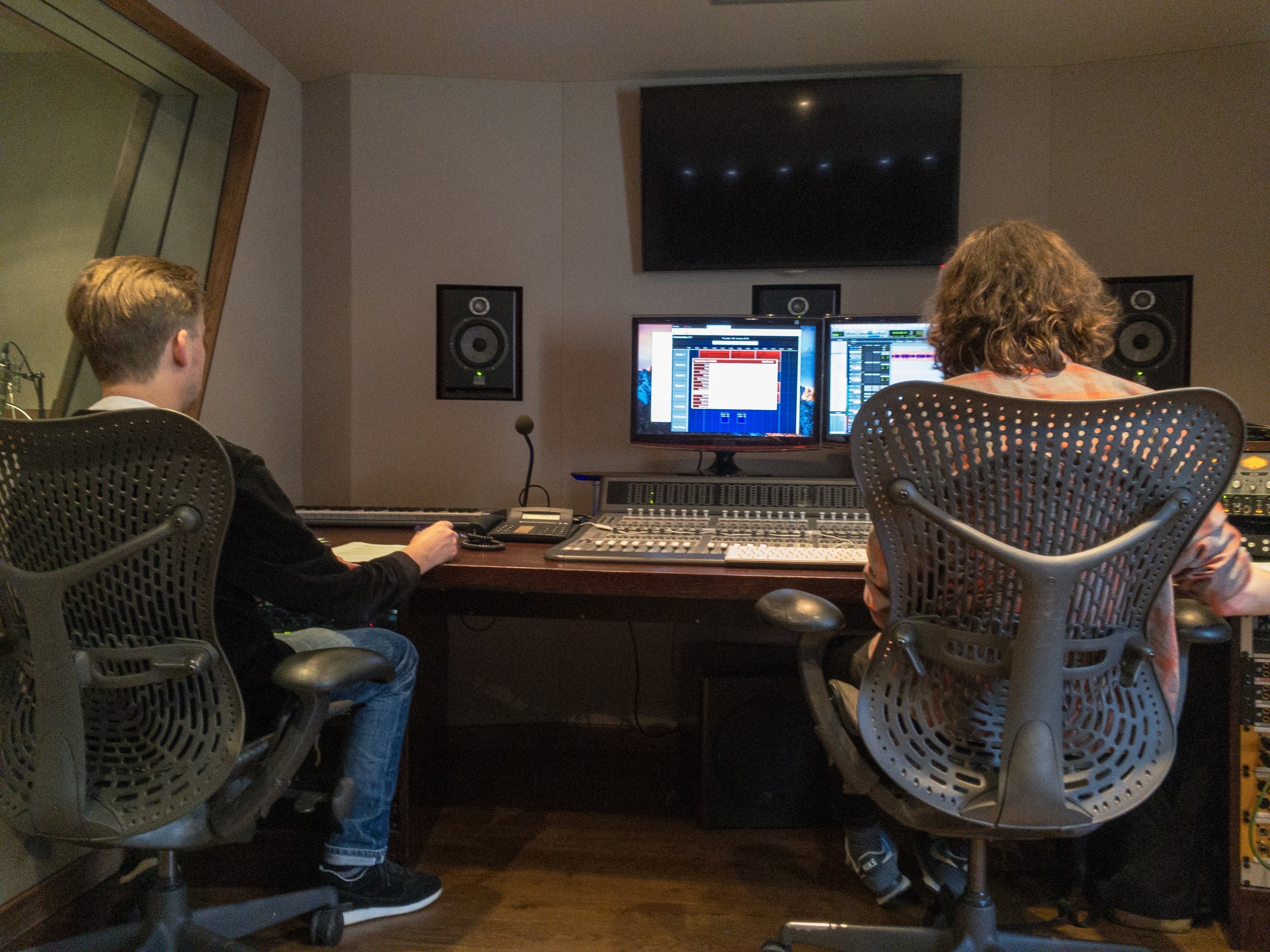 So nice to be working side by side with my brother on new projects