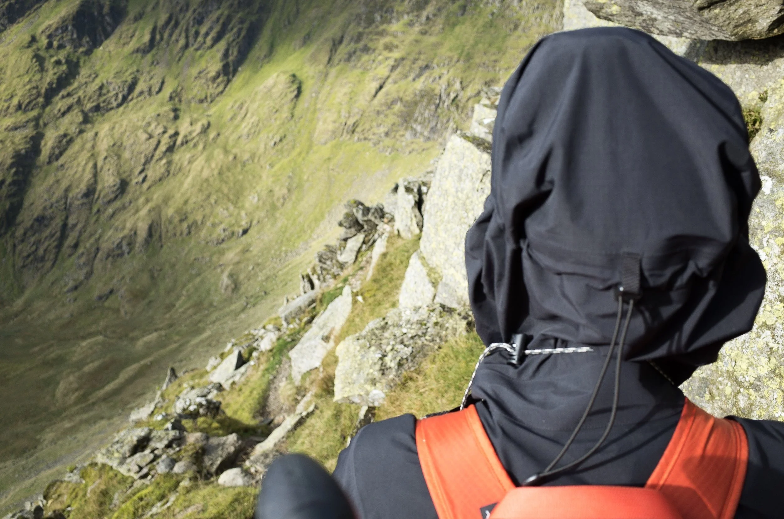 The view from Striding Edge