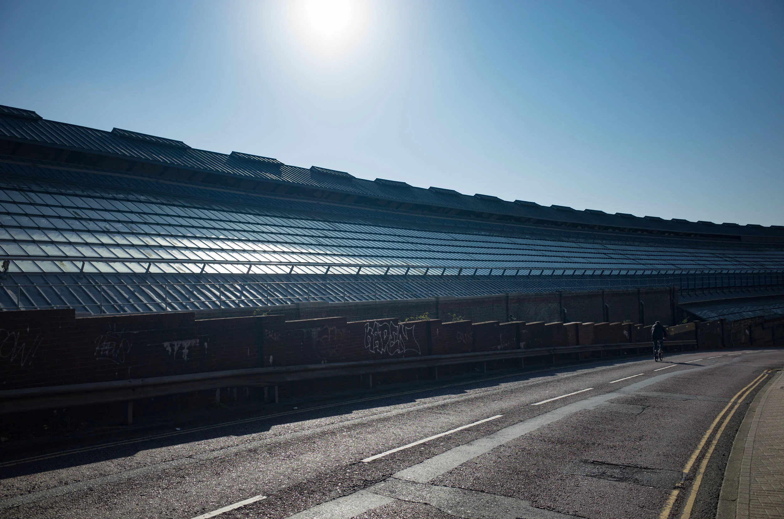 Walking to the station