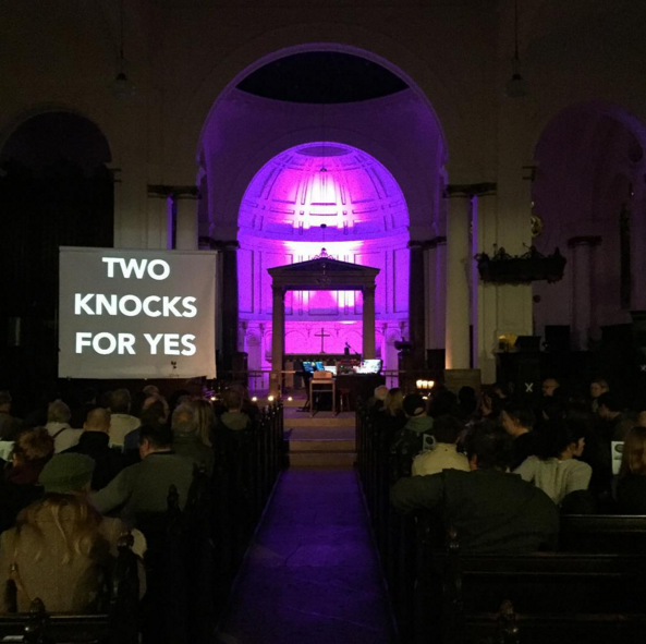 Two Knocks For Yes - The first show