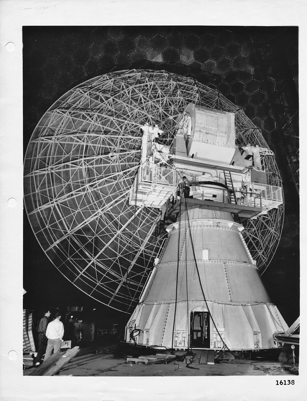 The Initial Building Of RAF Fylingdales