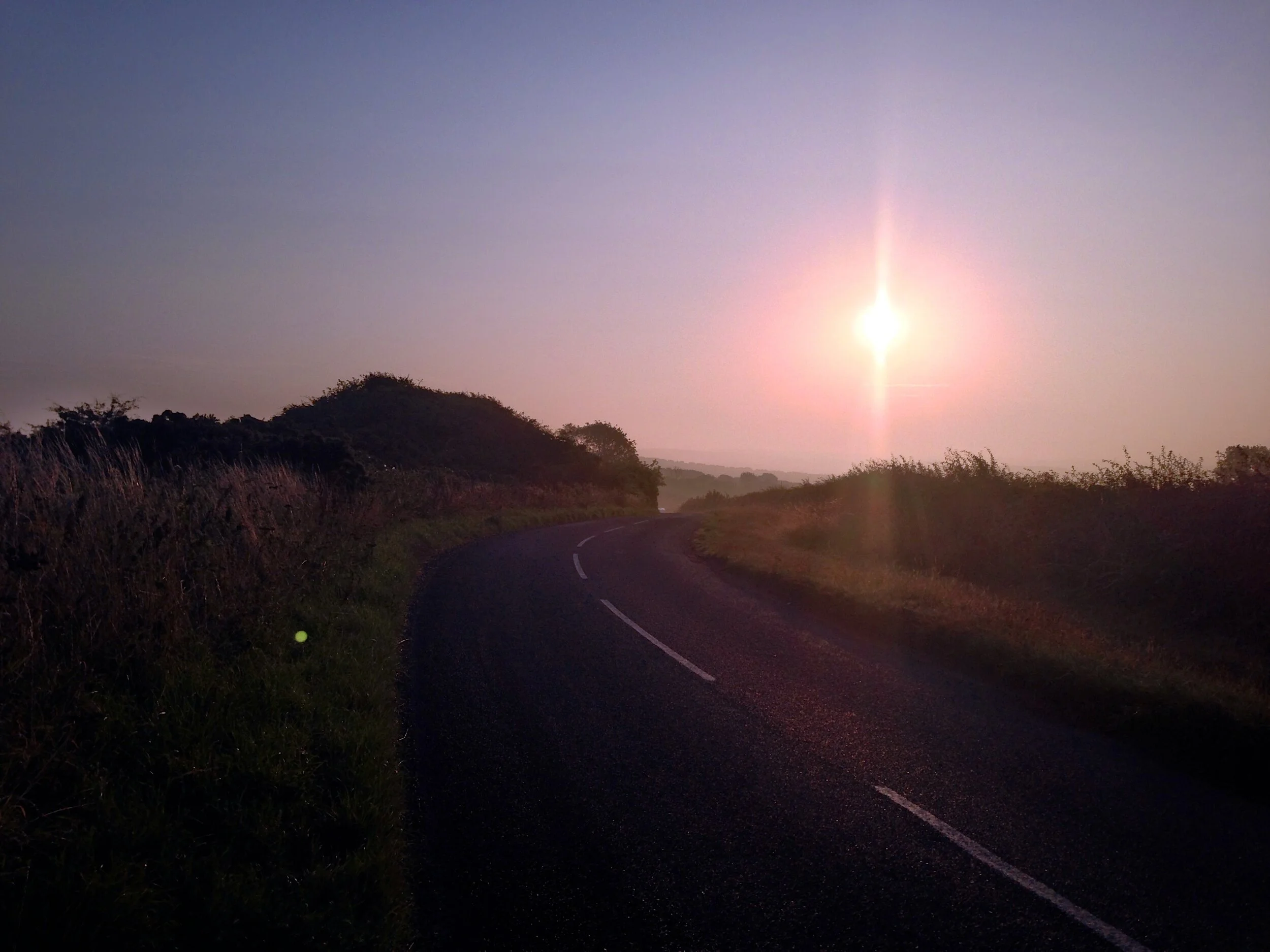 Early morning cycle adventure
