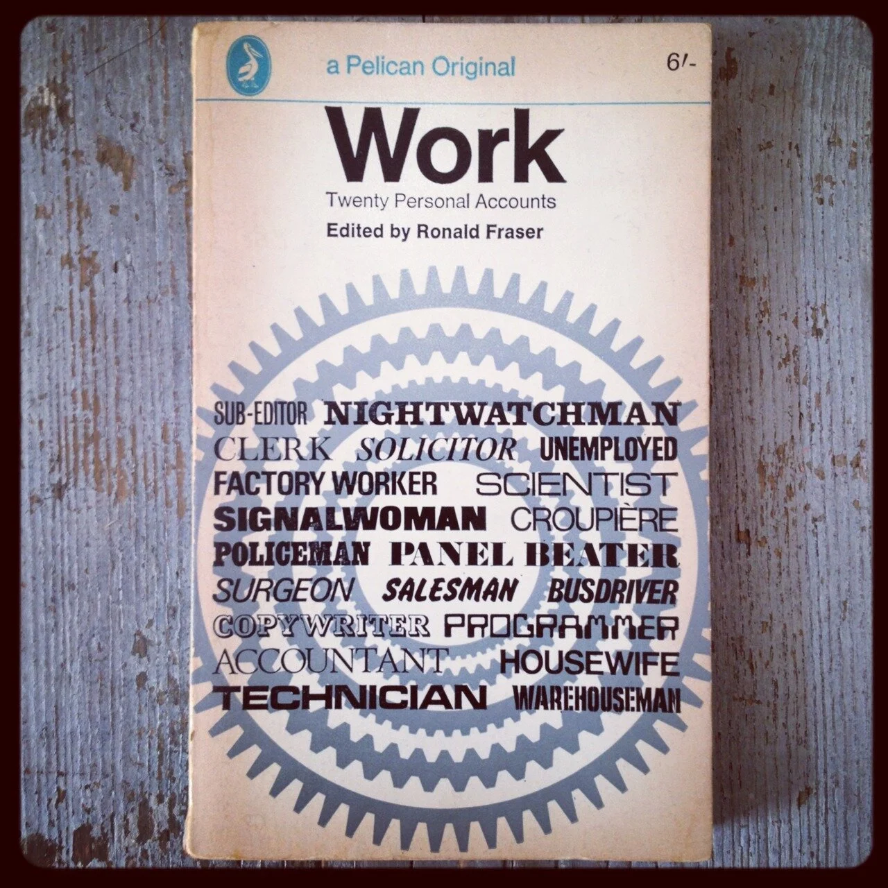Work - an experimental photographic investigation/publication