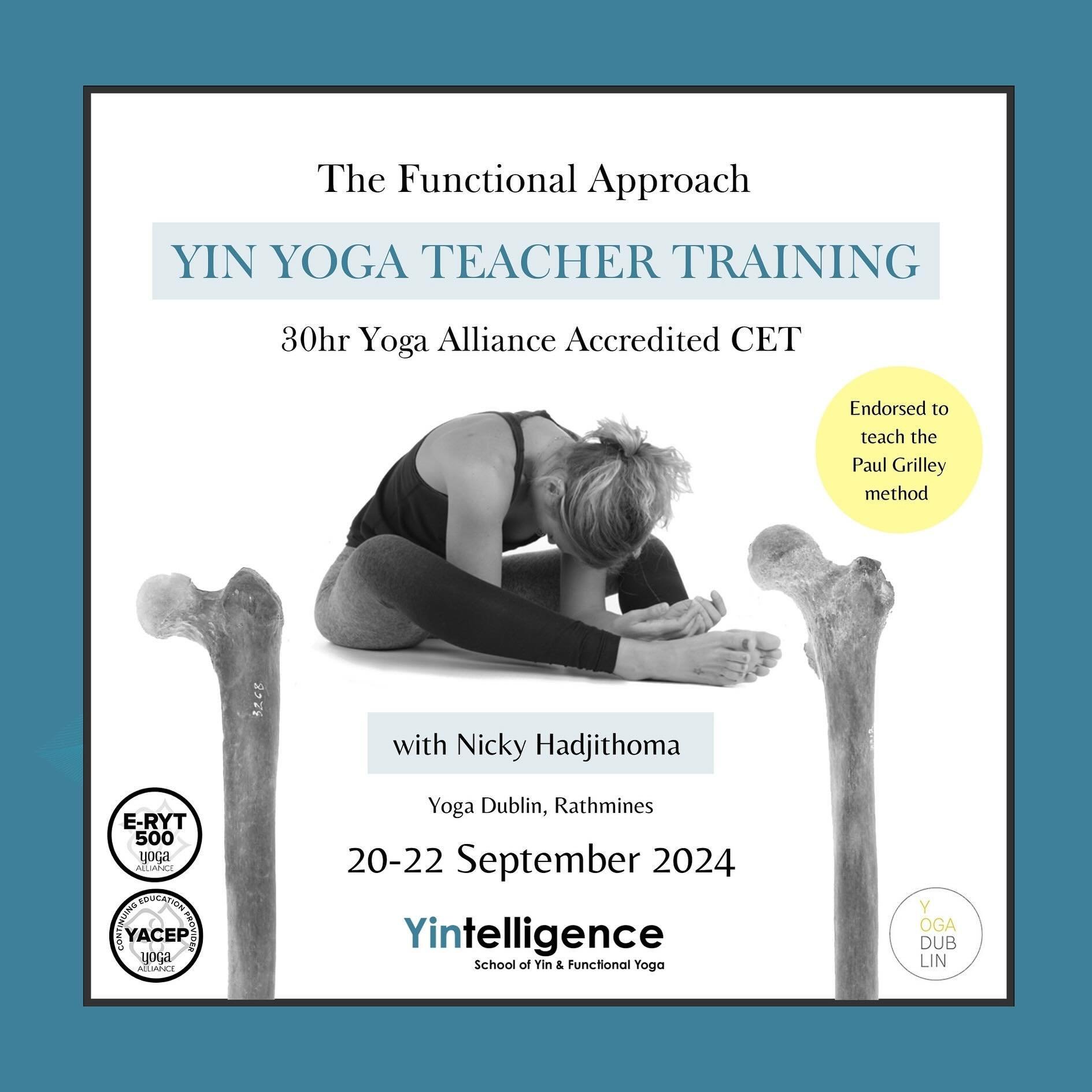 Join us at Yoga Dublin, for&nbsp;an intensive weekend&nbsp;programme designed for teachers and practitioners interested in&nbsp;understanding the fundamental theory behind yin yoga,&nbsp;with a strong focus on the study of anatomical variation and ho