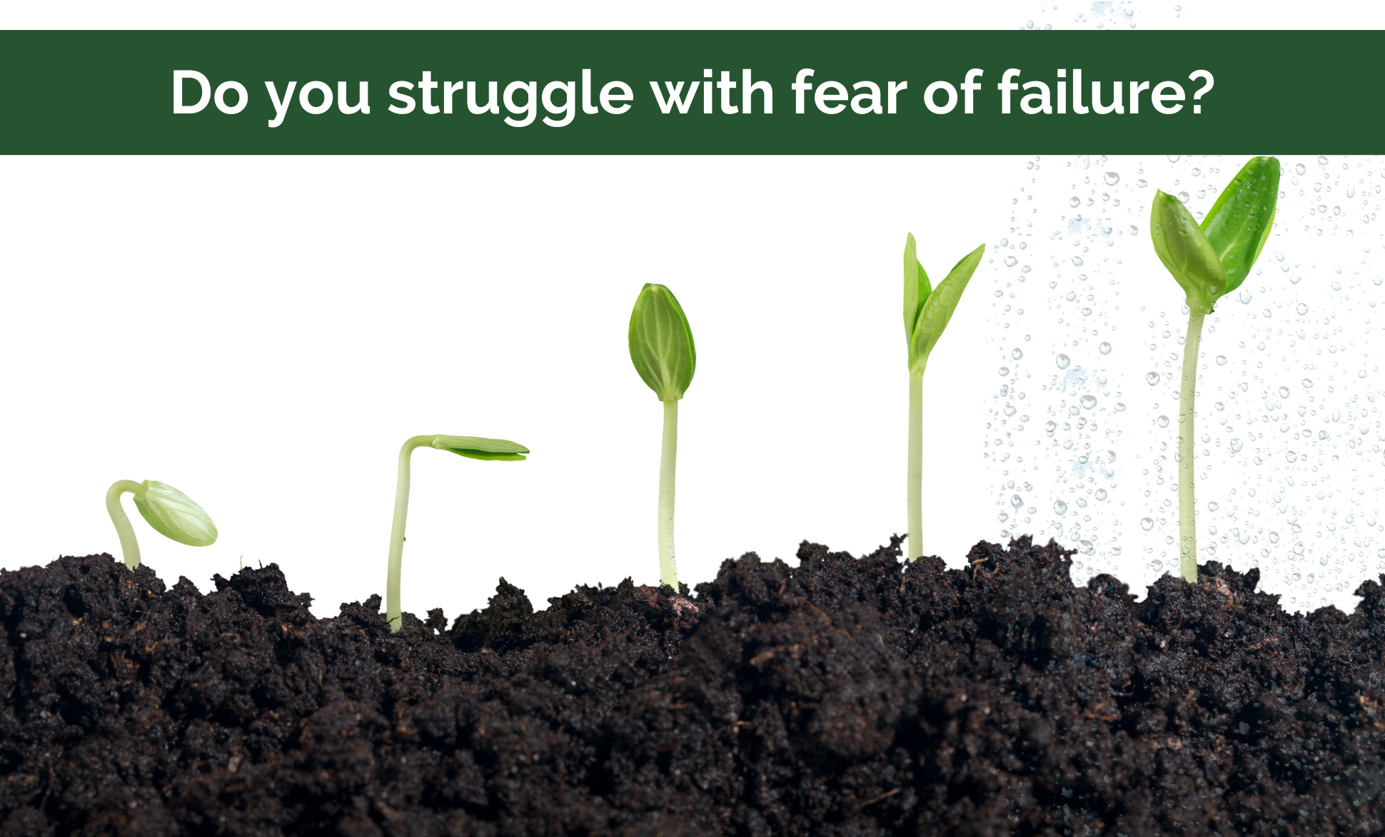 Do you struggle with fear of failure?