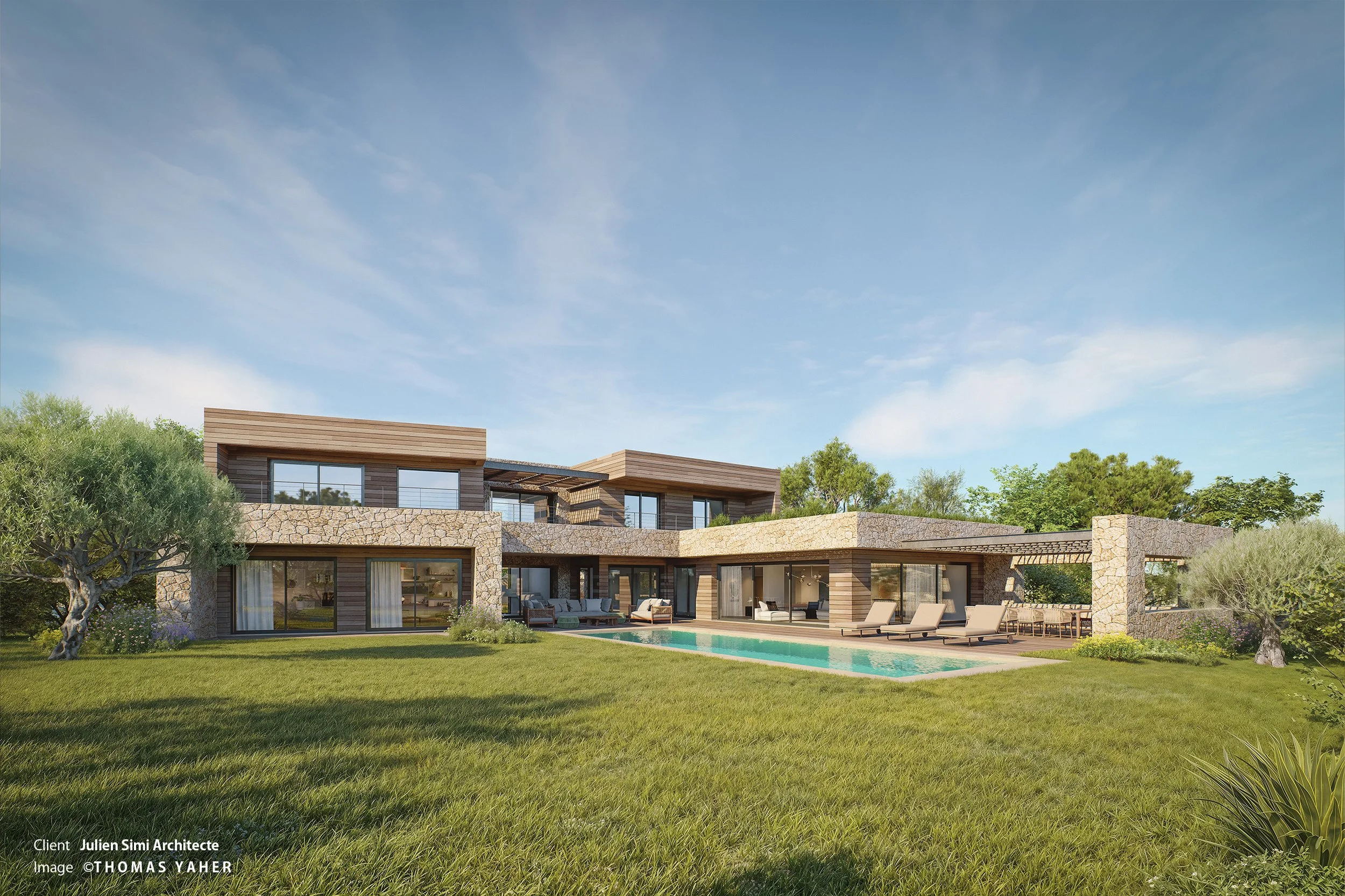 Client : JSA - Julien Simi Architecture | Image : ©Thomas Yaher