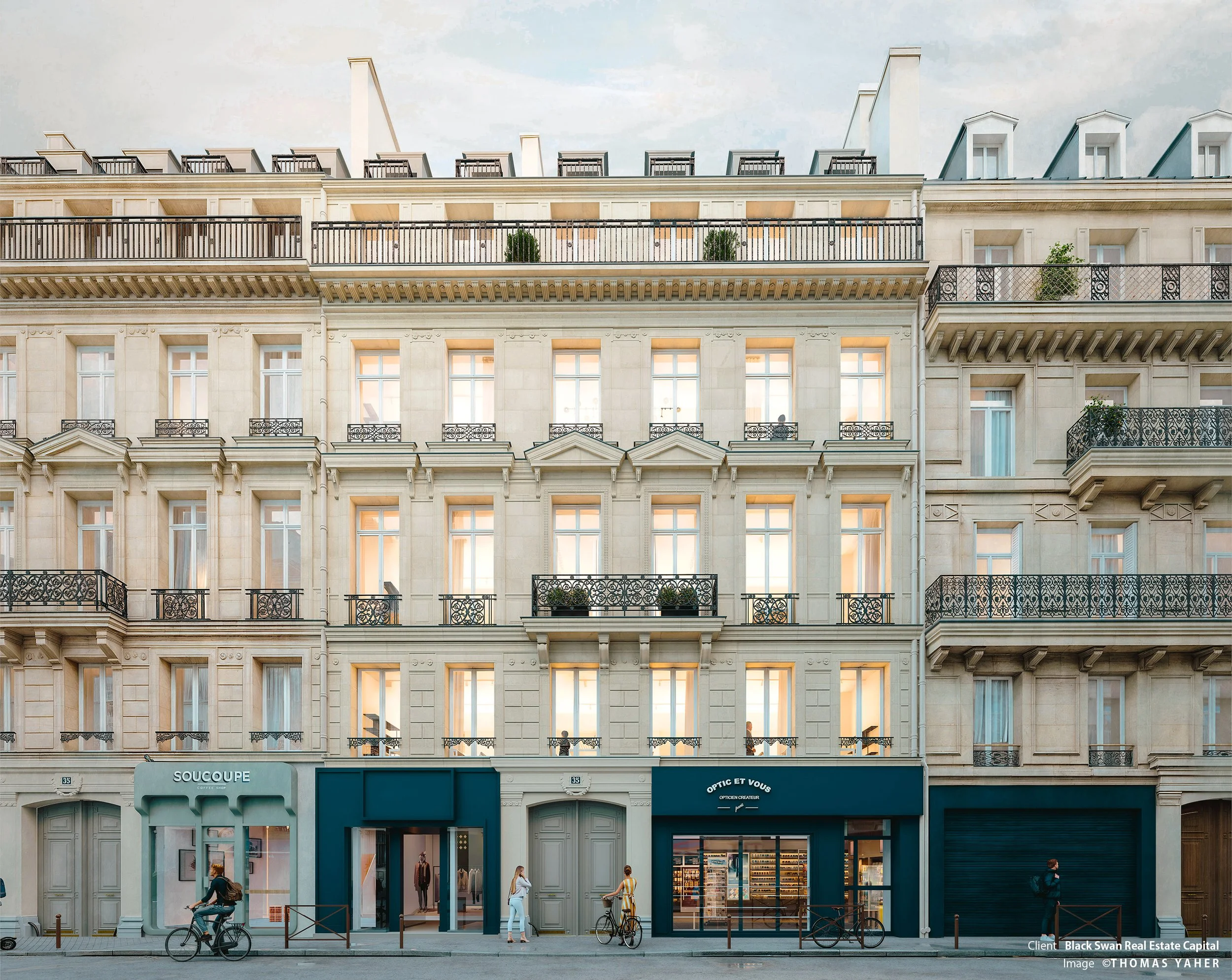 Client : Black Swan Real Estate Capital Architectes : ARTQAD Architectes | Image : ©Thomas Yaher