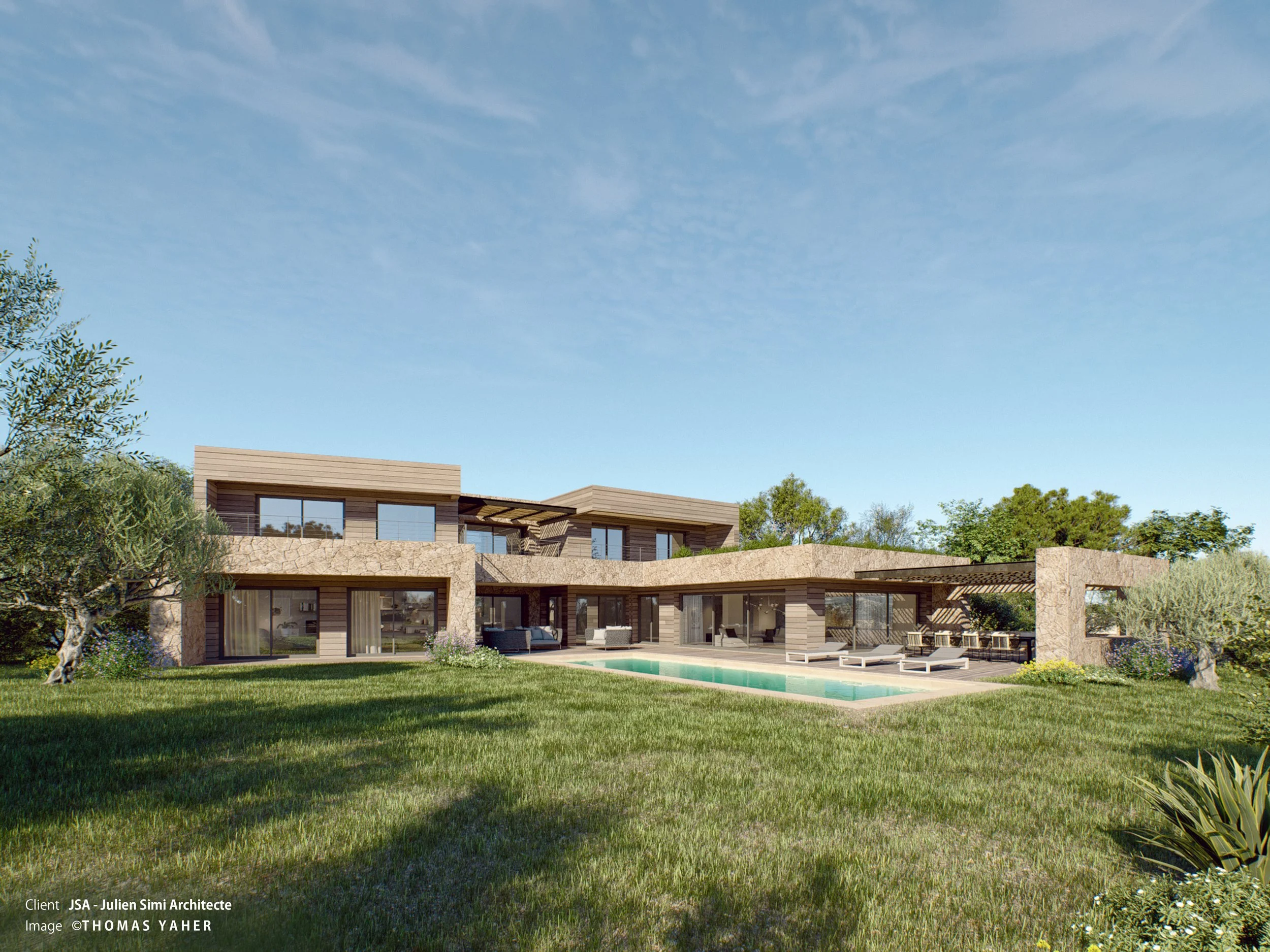 Client : JSA - Julien Simi Architecture | Image : ©Thomas Yaher