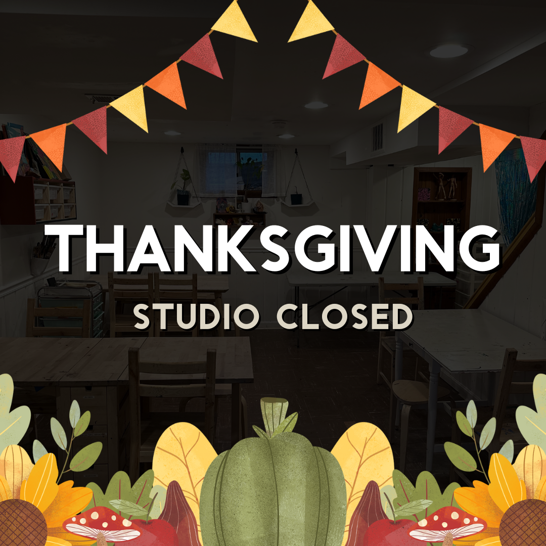 Thanksgiving Day - STUDIO CLOSED