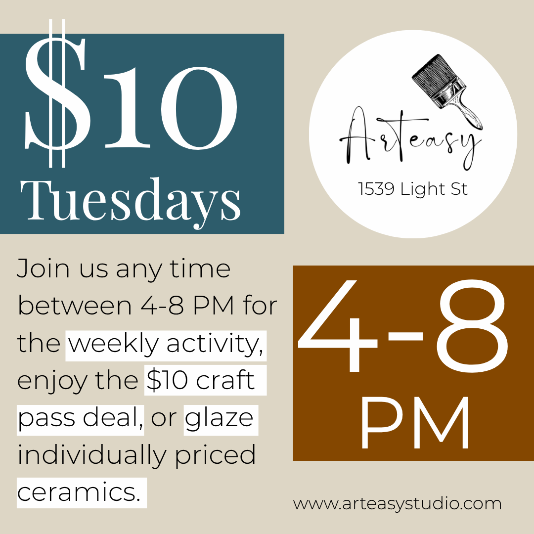 Open Studio ($10 Tuesday) 