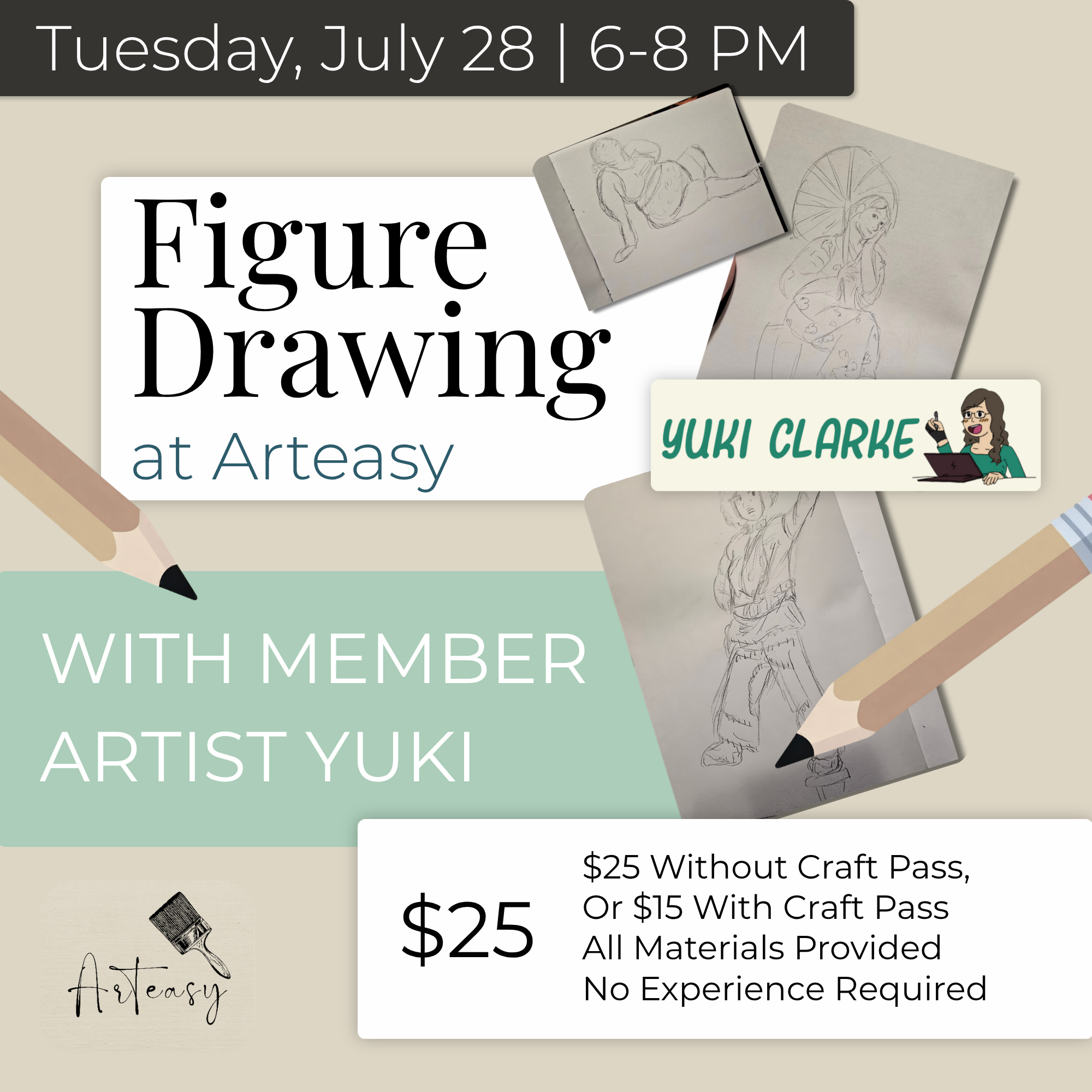 Figure Drawing @ Arteasy