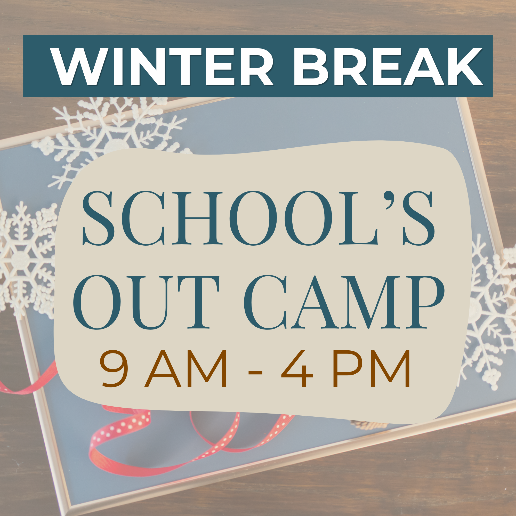 Winter Break Camp 2026 | December 28-30