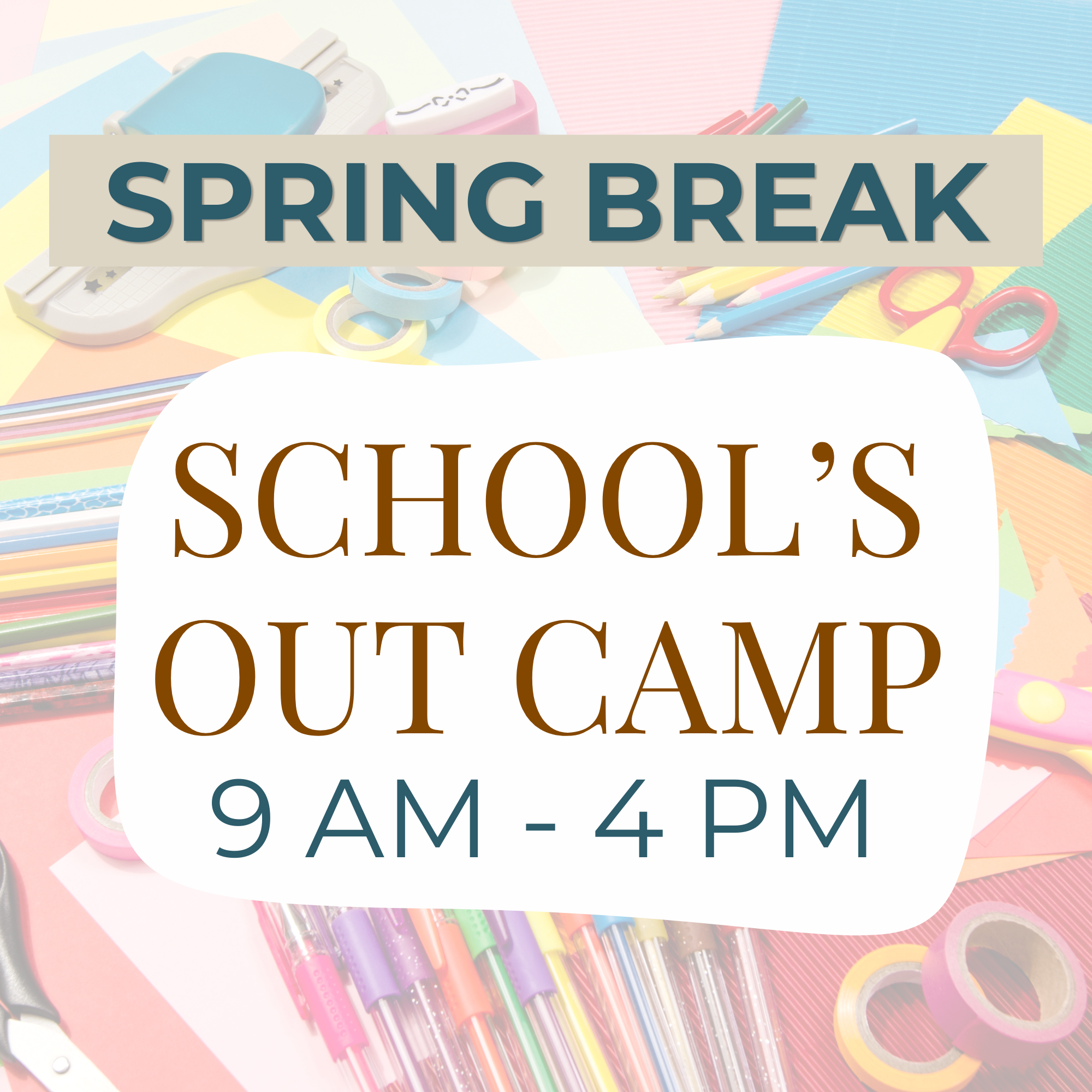 Spring Break Camp 2026 | March 29-April 2
