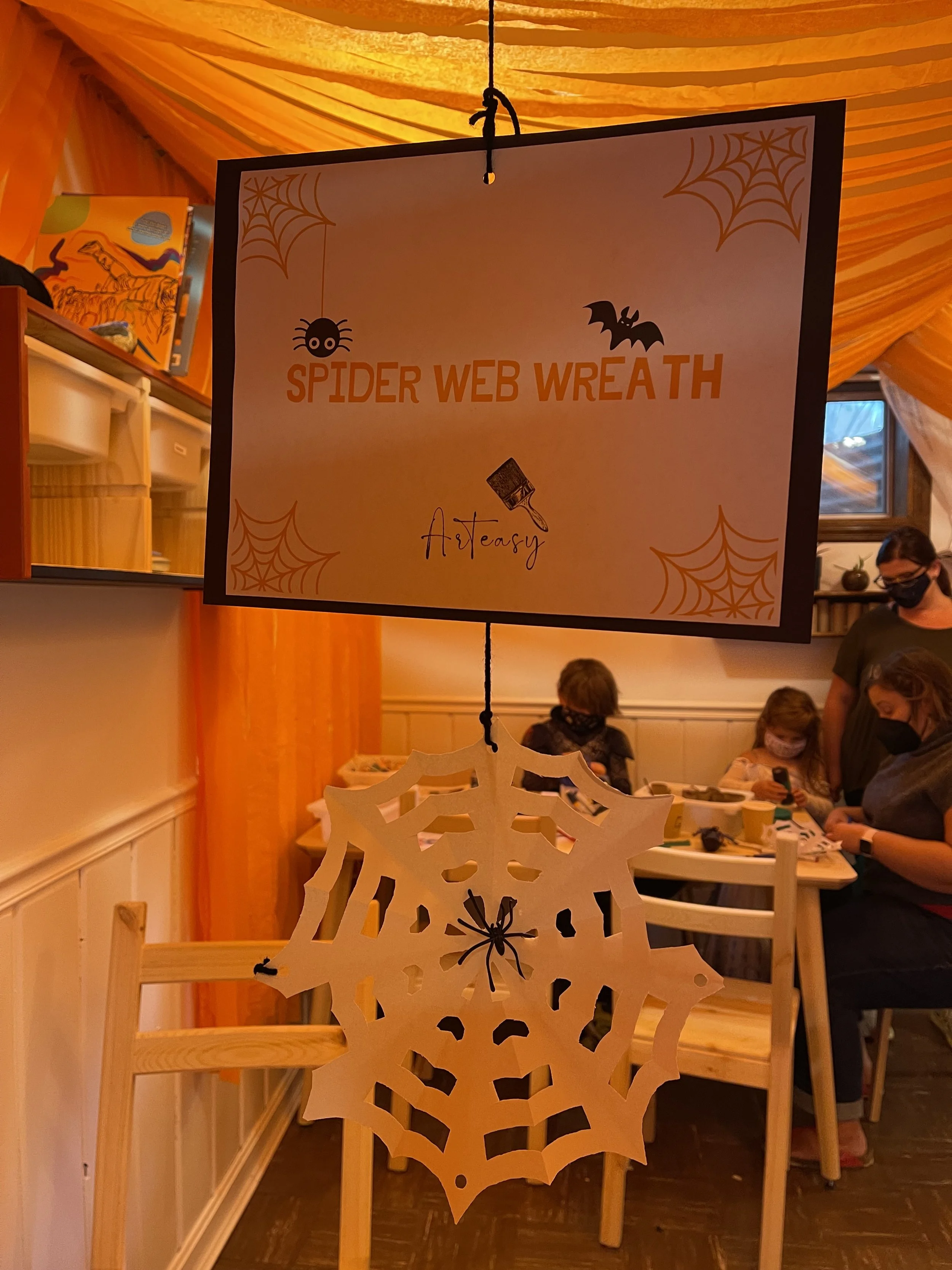 Spider web craft!
