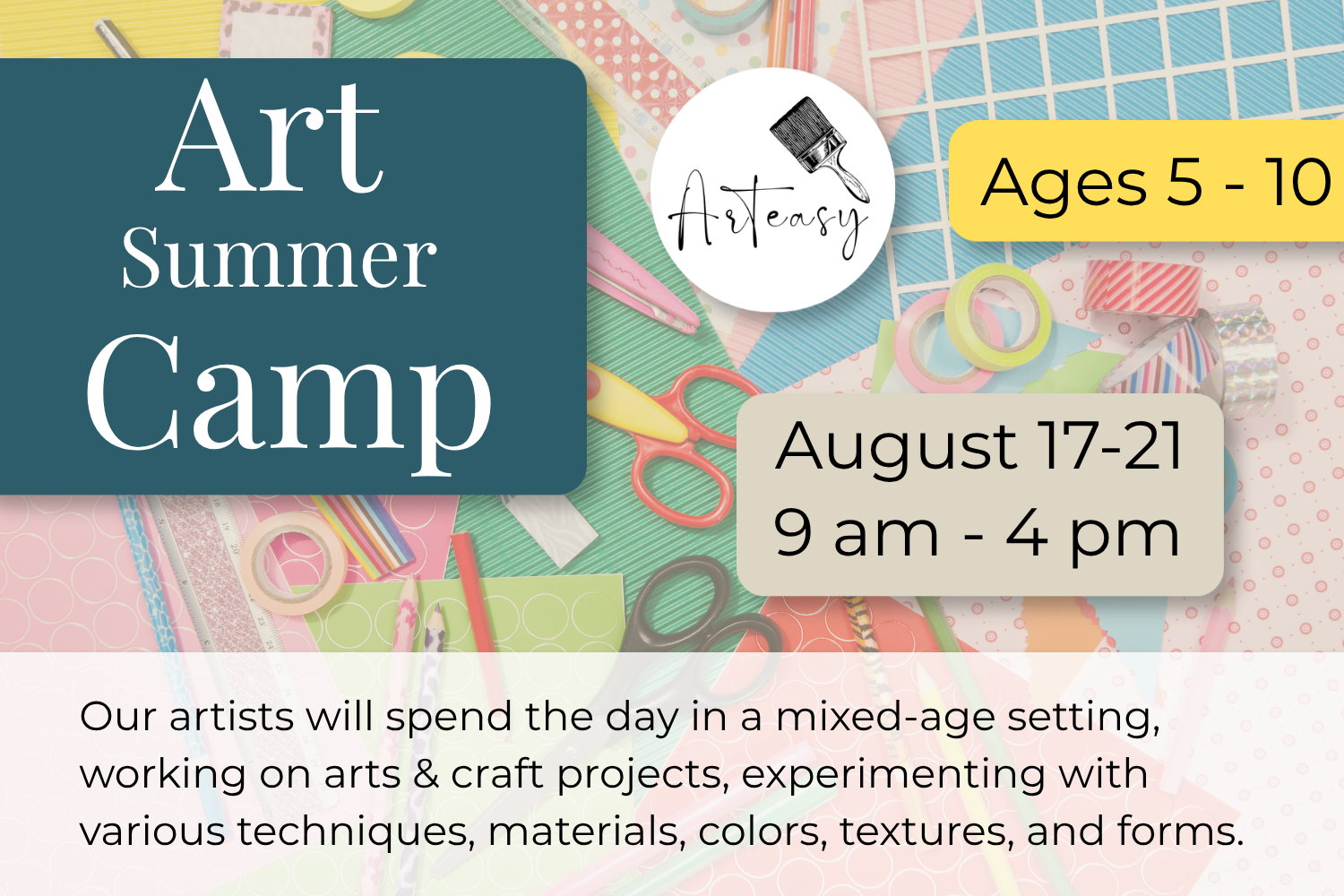 August 17-21 | Summer Break Camp