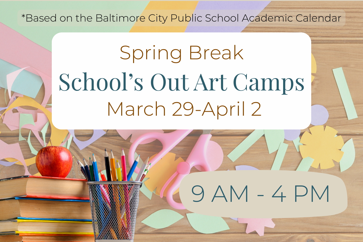Spring Break Art Camp 2027