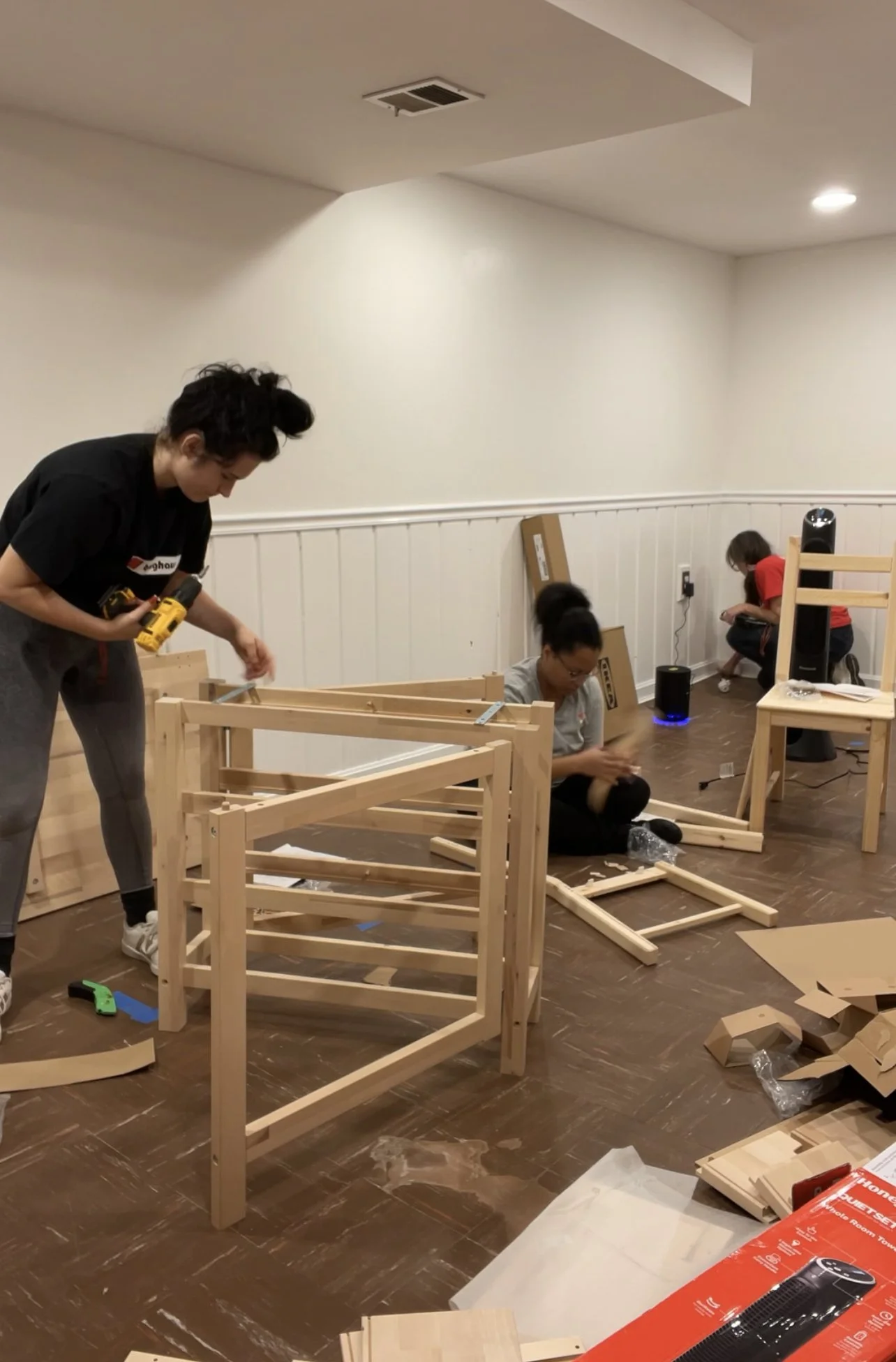 We have a degree in Ikea furniture assembly! 