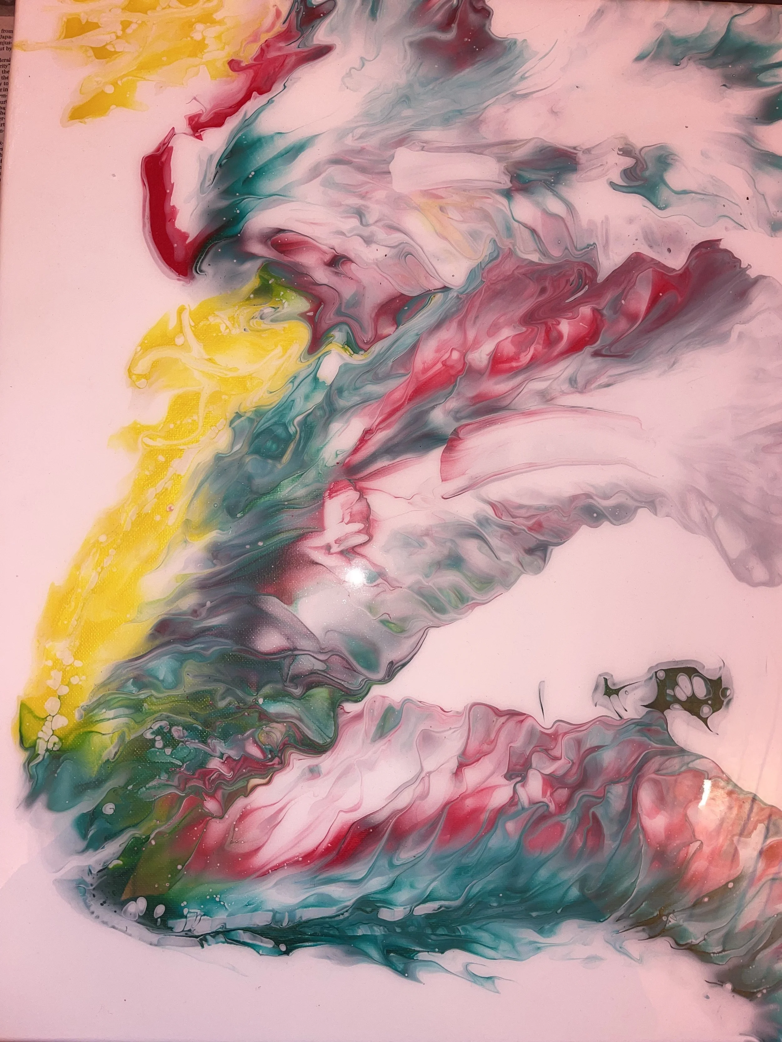 Kim, Fluid Acrylic, 2021