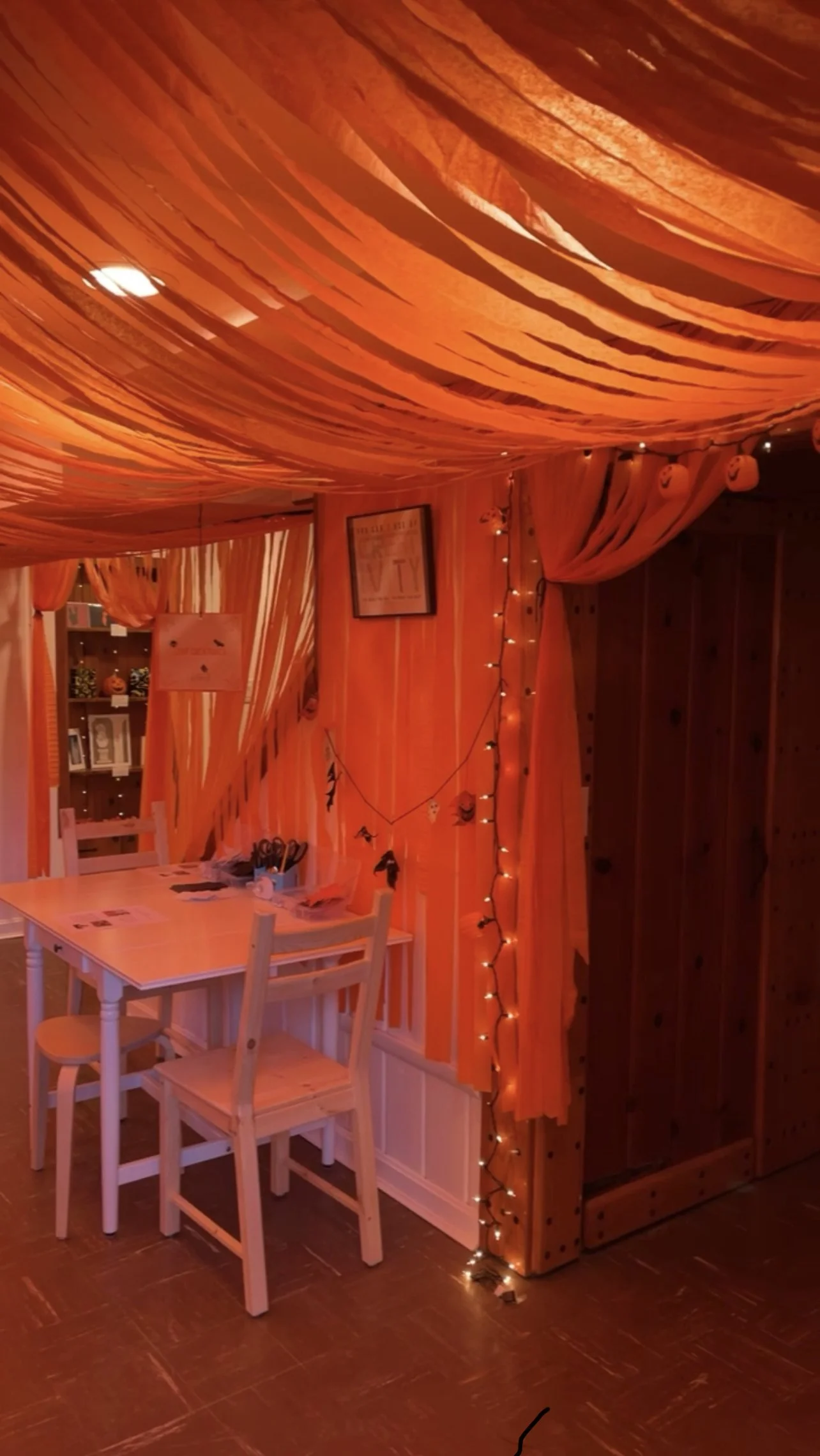 Do you feel like you are inside of a pumpkin yet?
