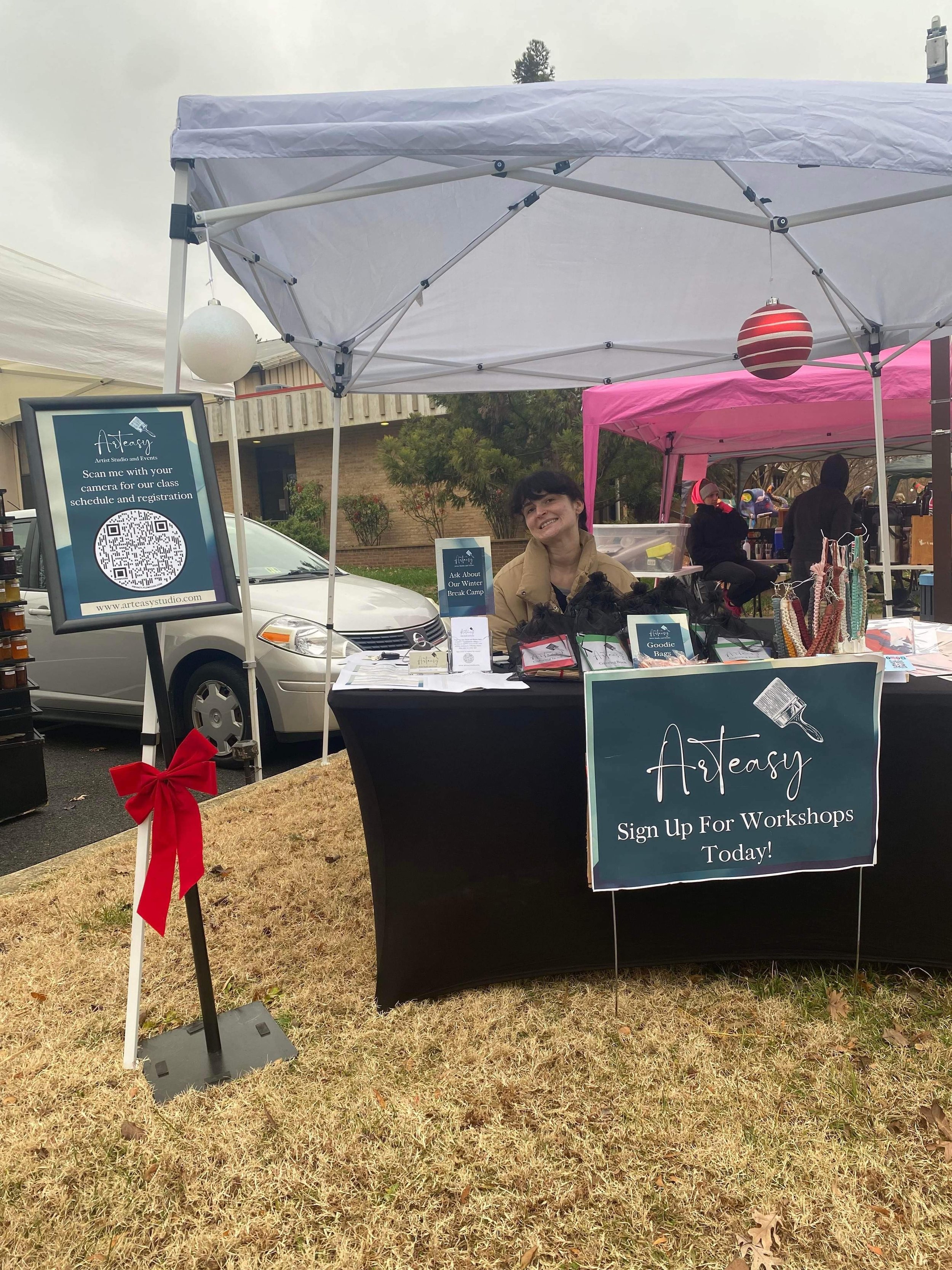 2021 December holiday market with Cheverly Community Market!