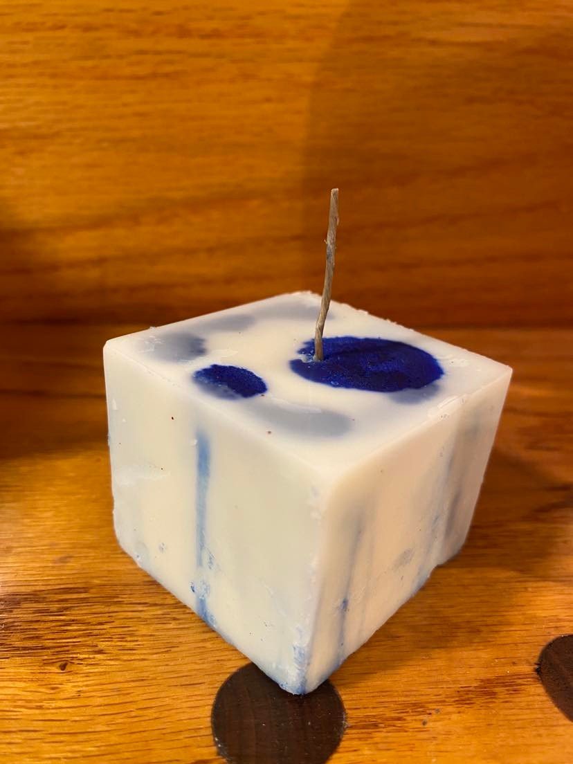 Teagan, Soy Wax and Dye, 2021