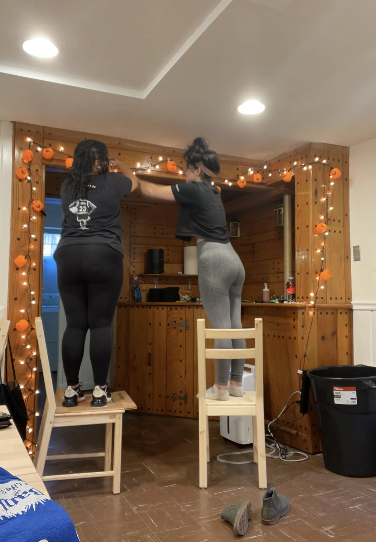 Decorations are key - our opening was in October, and our landlord gave us these cute little lights! So we HAD to include them as a central attraction
