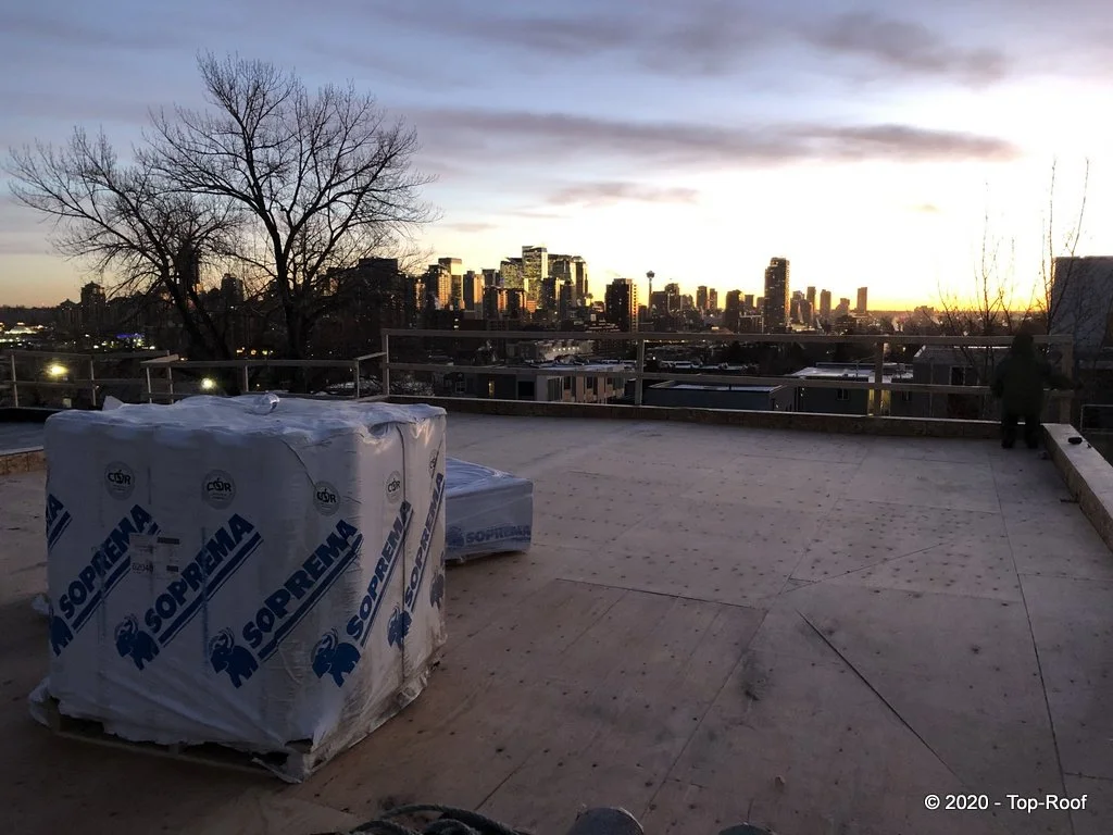 Flat roof - SBS - Membrane - Torch-on